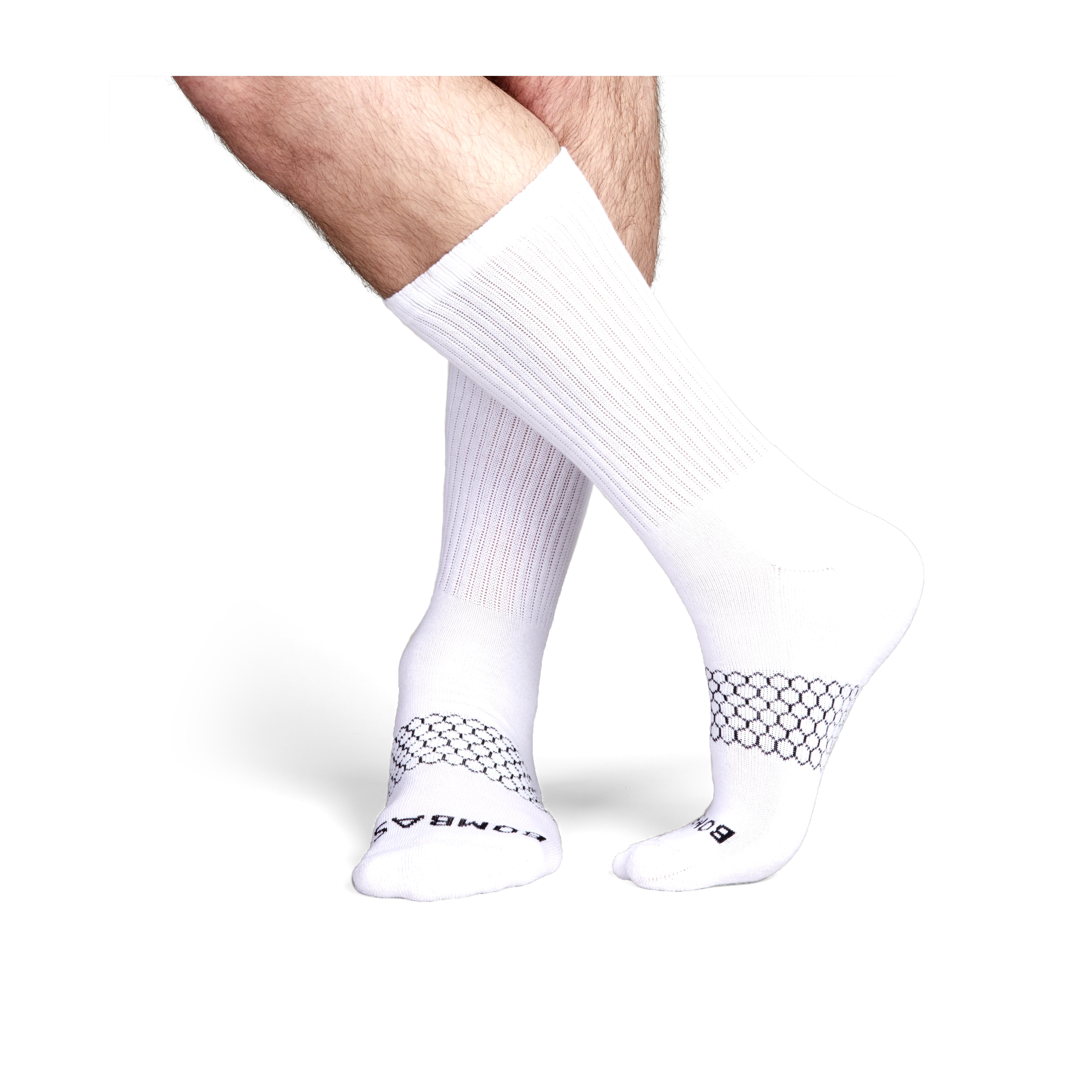Men's Solids Calf Socks - Image 4