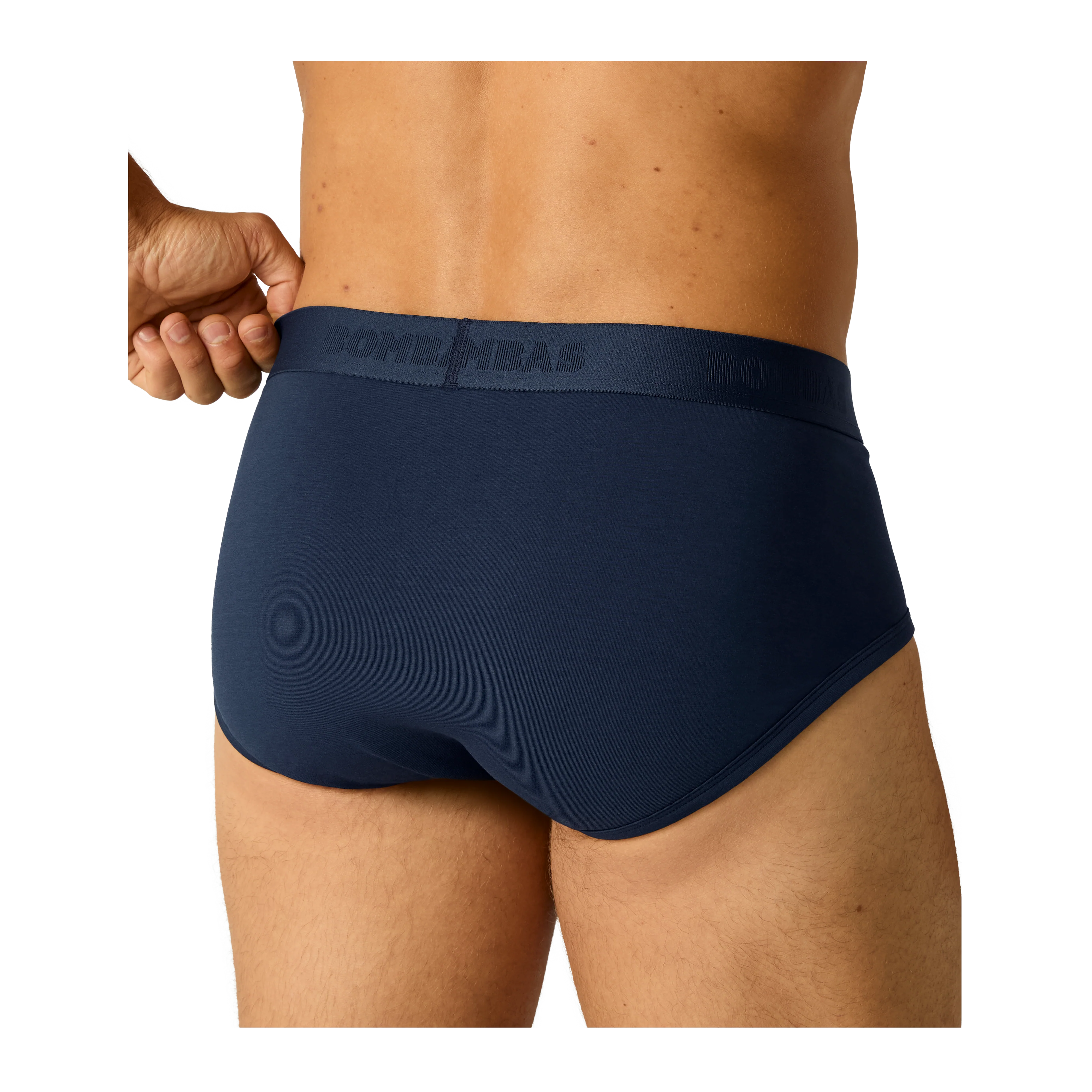 Men's Cotton Modal Blend Flyless Brief - Image 4