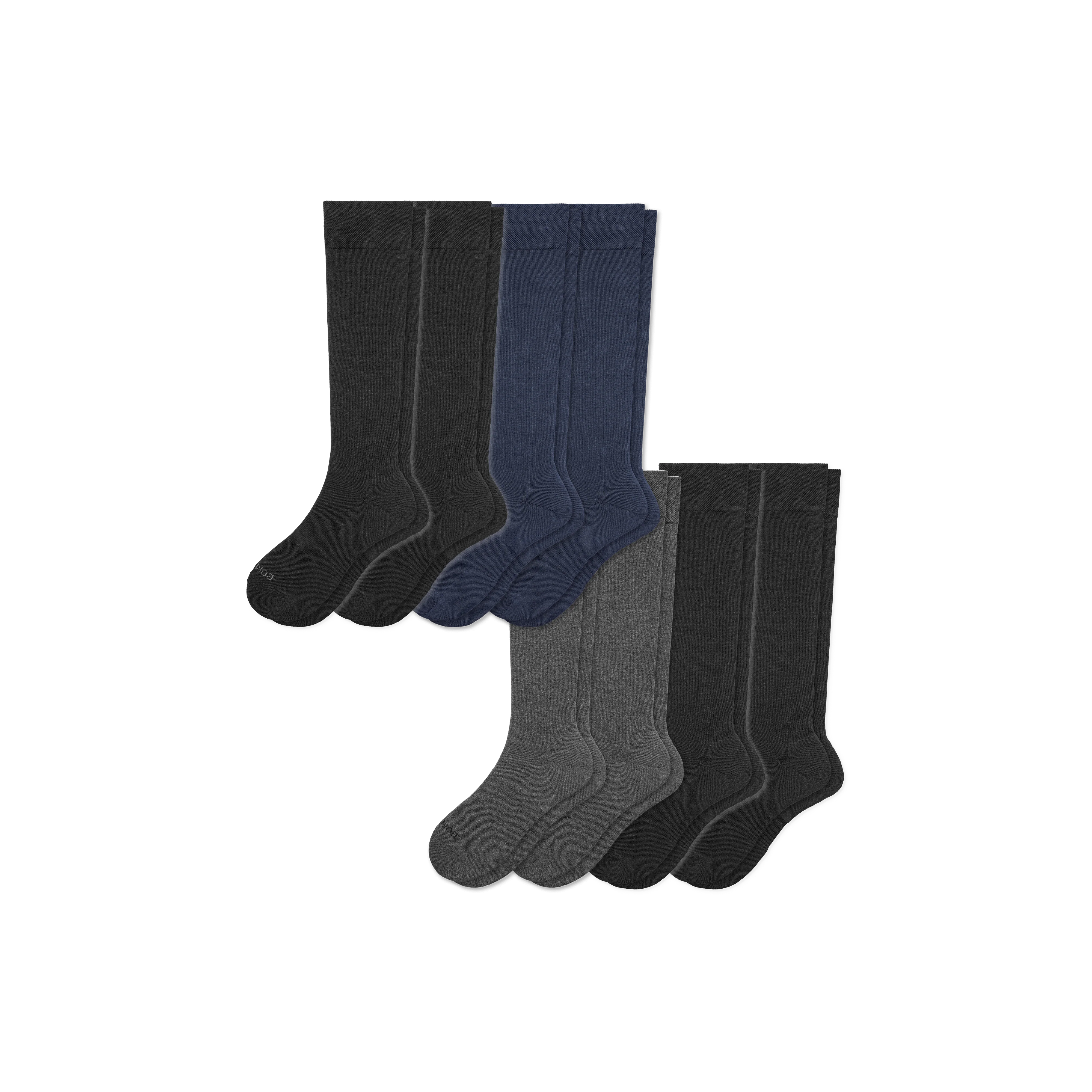 Men's Dress Over the Calf Sock 8-Pack - Image 25