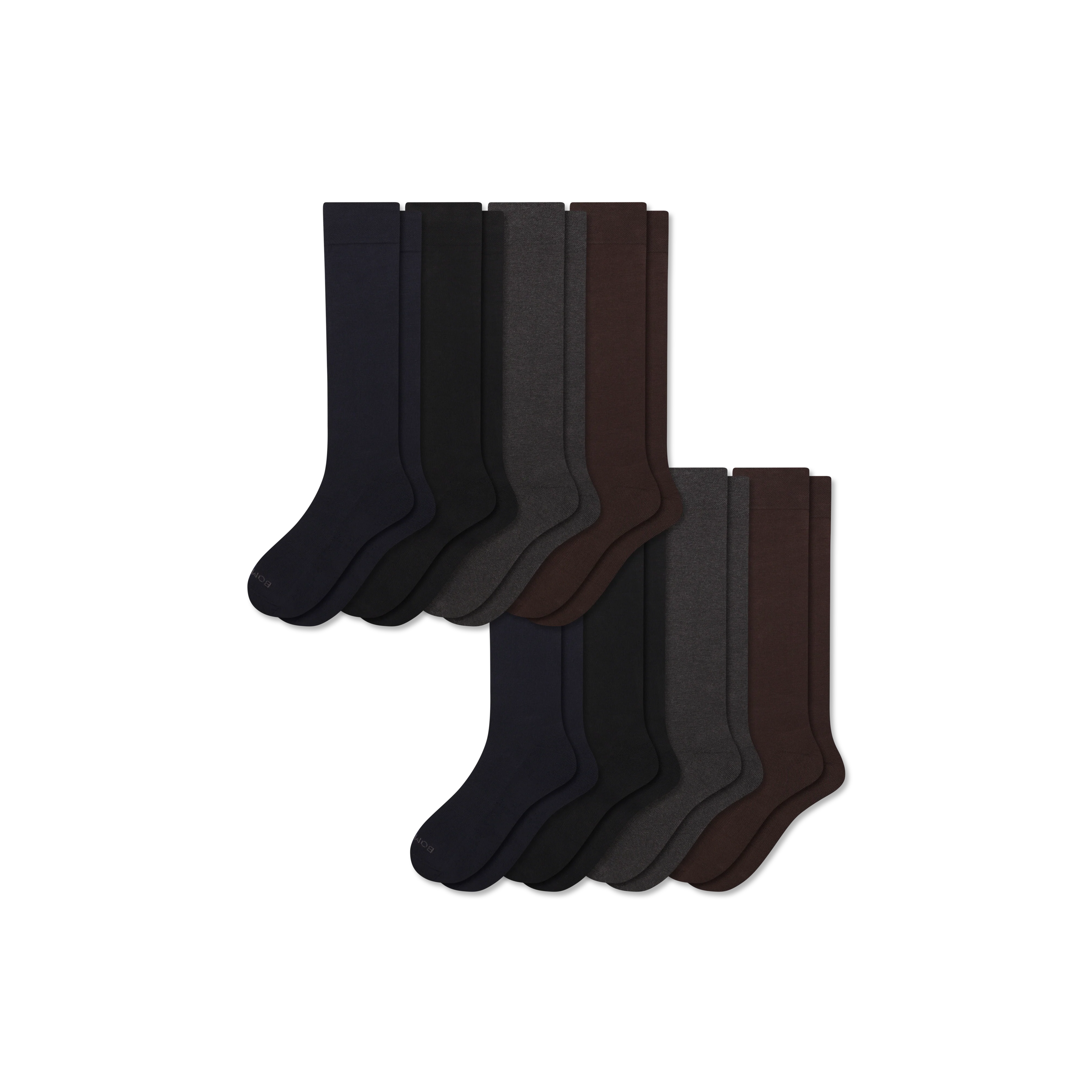 Men's Dress Over the Calf Sock 8-Pack - Image 8