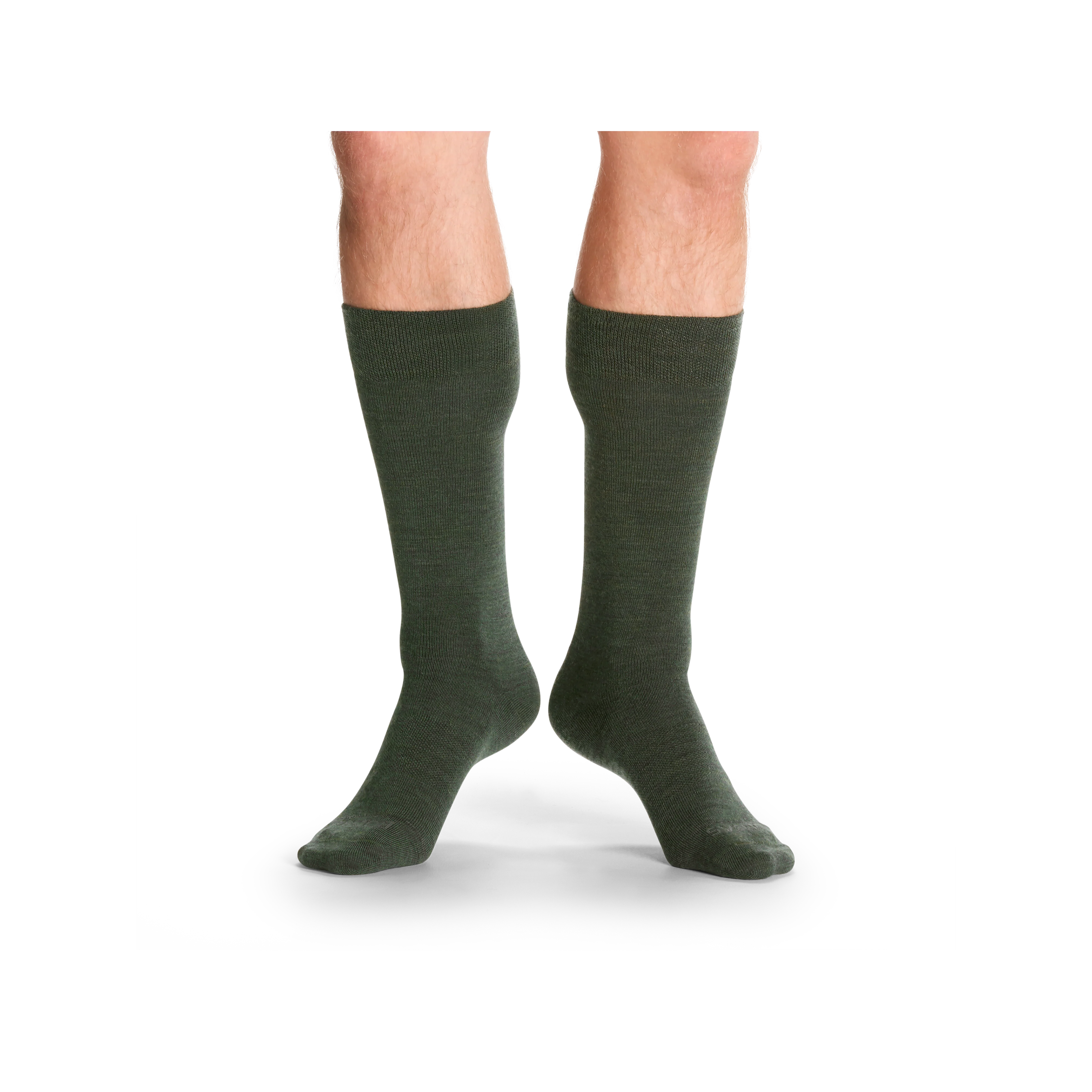 Men's Merino Wool Blend Dress Over the Calf Sock 5-Pack - Image 4