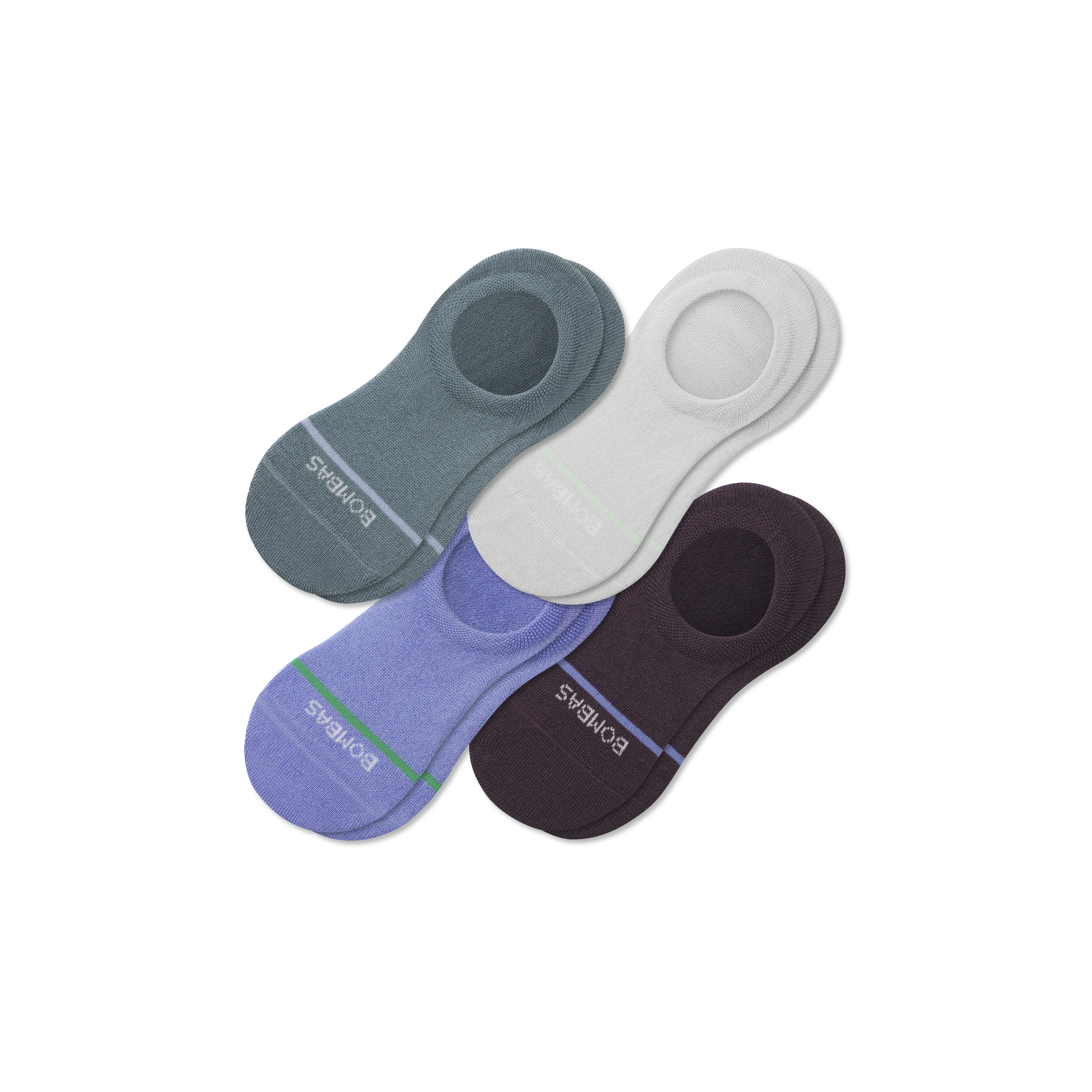 Men's Lightweight Merino Wool Blend No Show Sock 4-Pack - Image 9