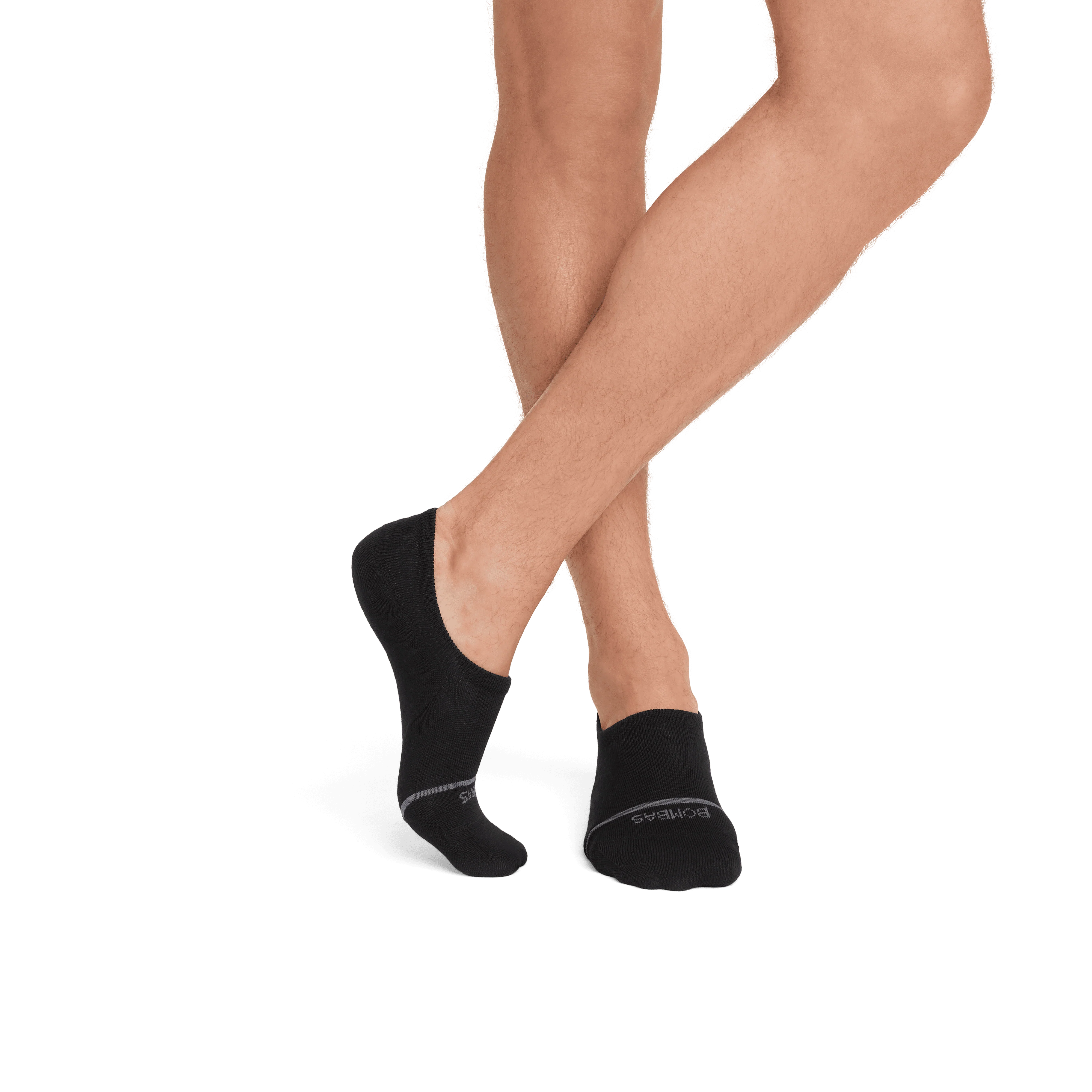 Men's Lightweight Merino Wool Blend No Show Socks - Image 3