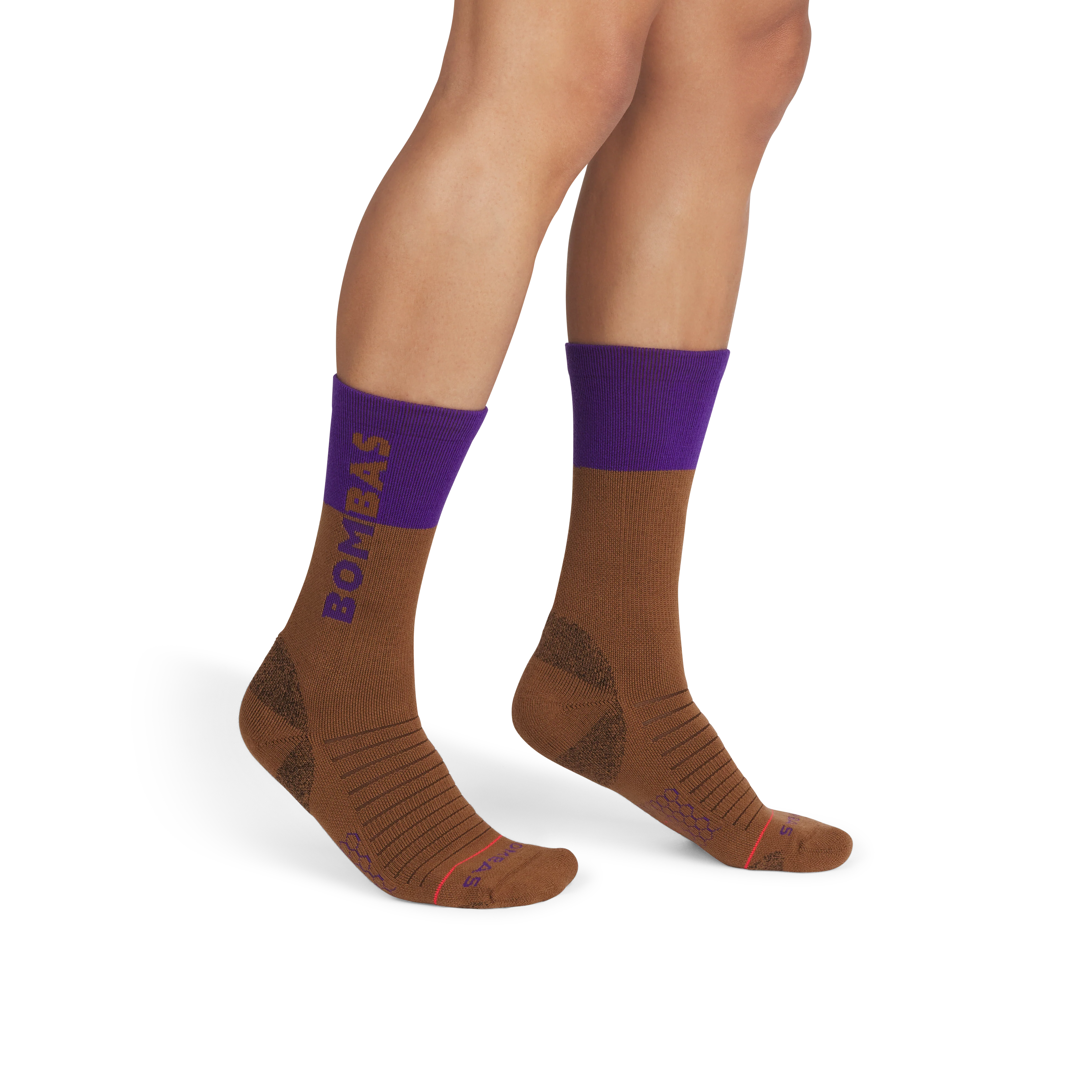 Men's Merino Wool Blend Hiking Calf Sock 6-Pack - Image 3