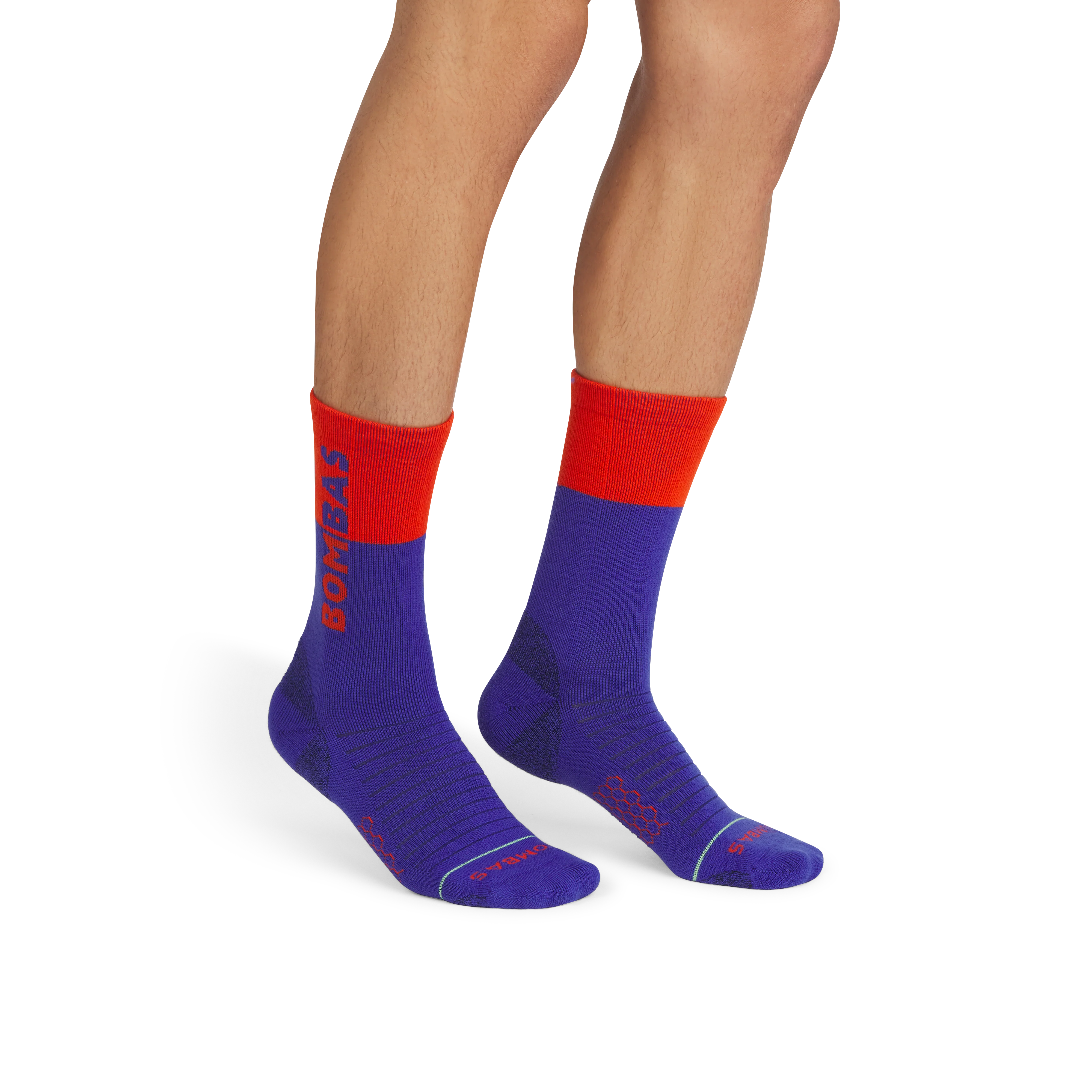 Men's Merino Wool Blend Hiking Calf Sock 6-Pack - Image 4