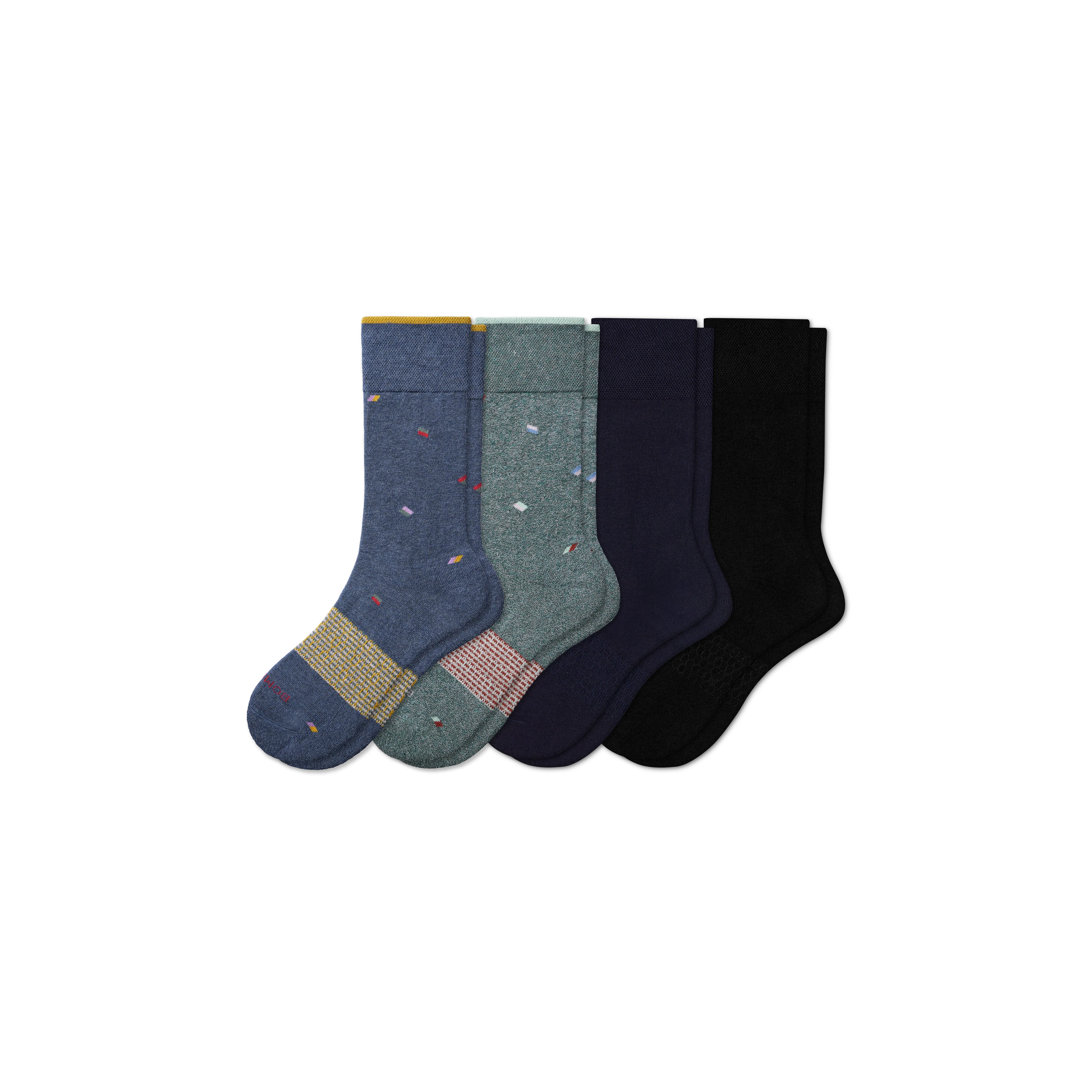 Men's Nautical Nod Calf Sock 4-Pack - Image 5