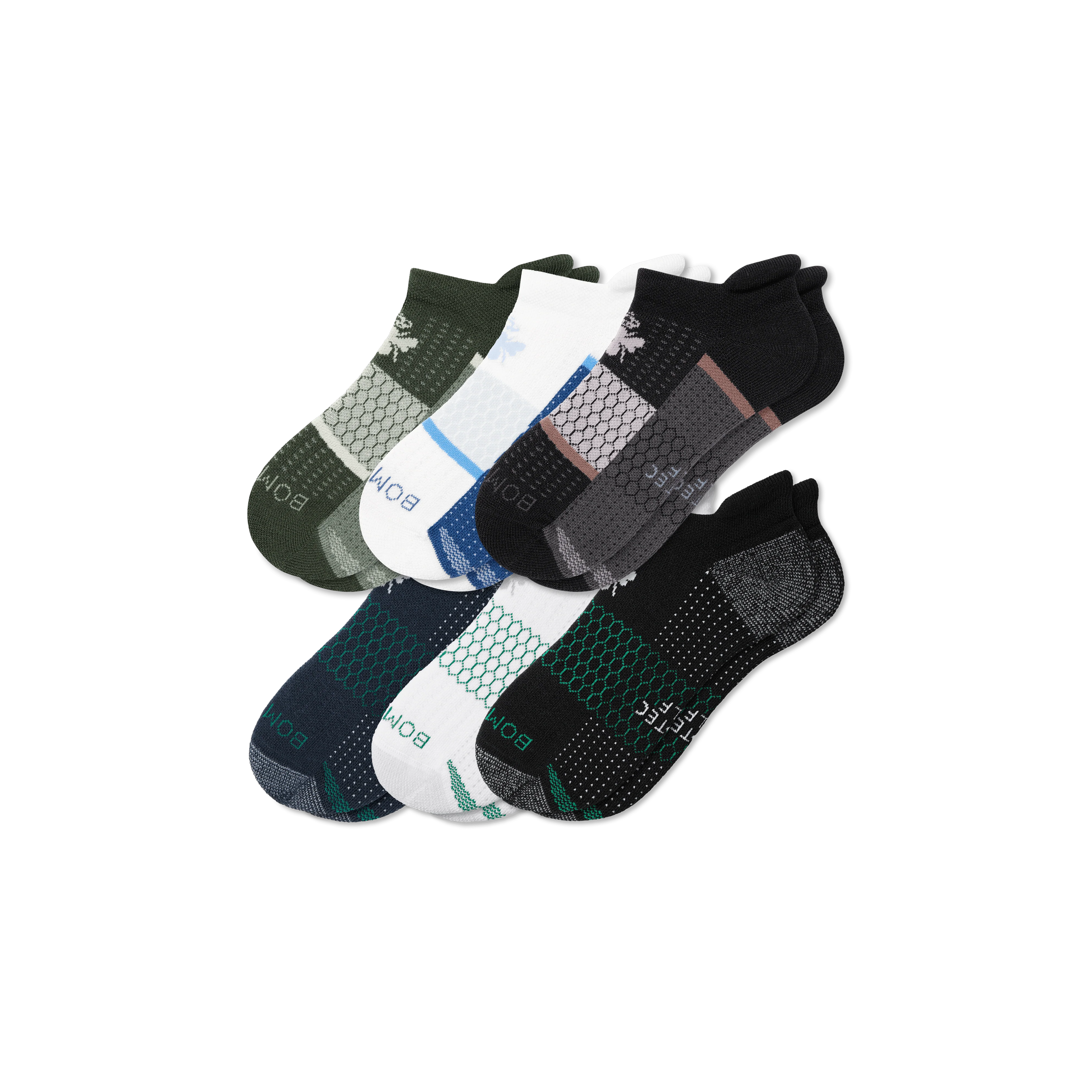 Men's Golf Ankle Sock 6-Pack - Image 10