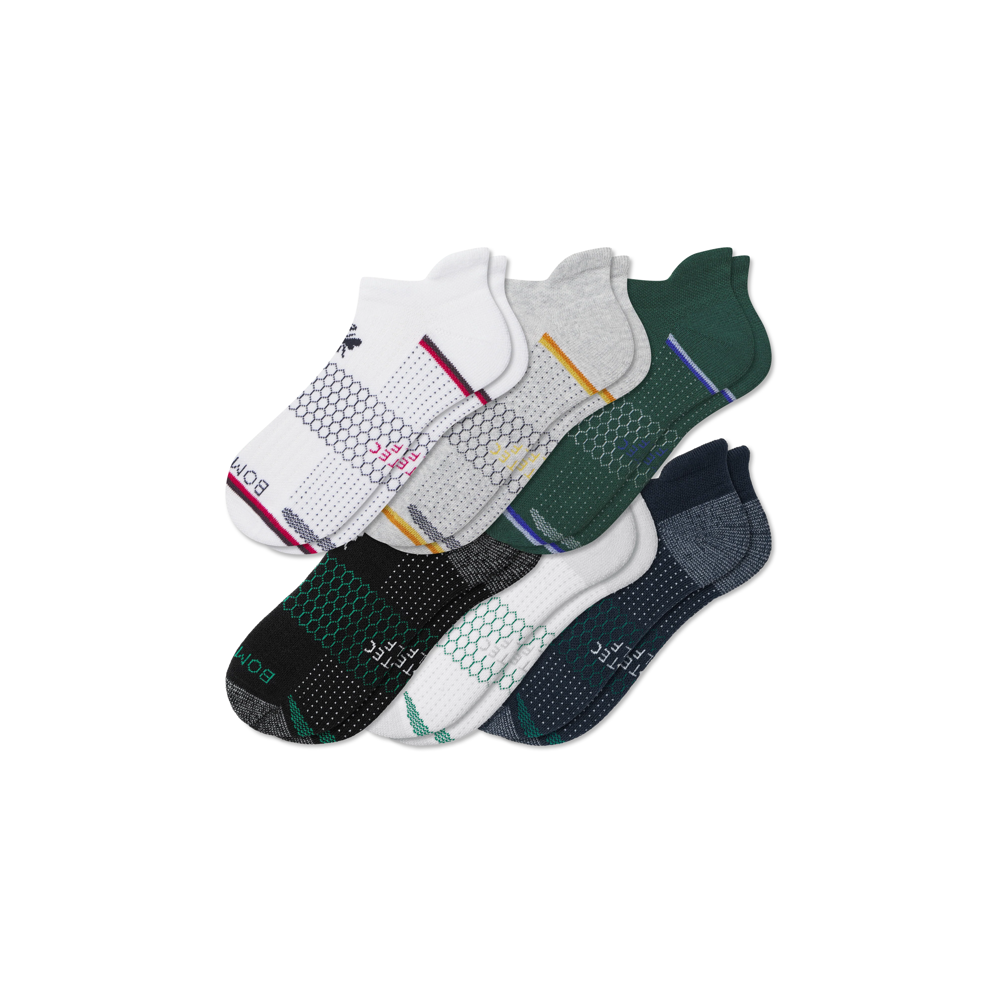 Men's Golf Ankle Sock 6-Pack - Image 6