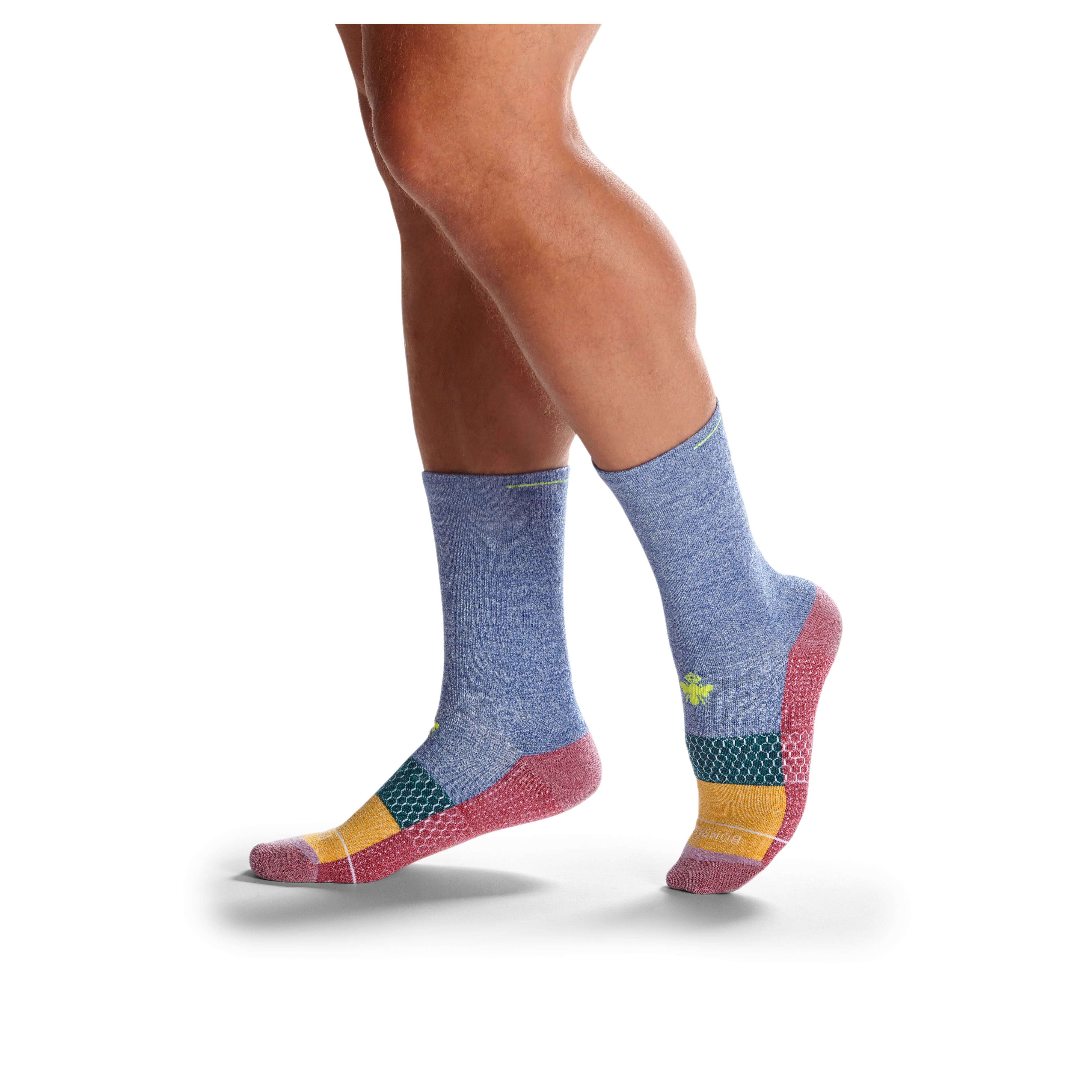 Men's Merino Wool Blend Golf Calf Socks - Image 5