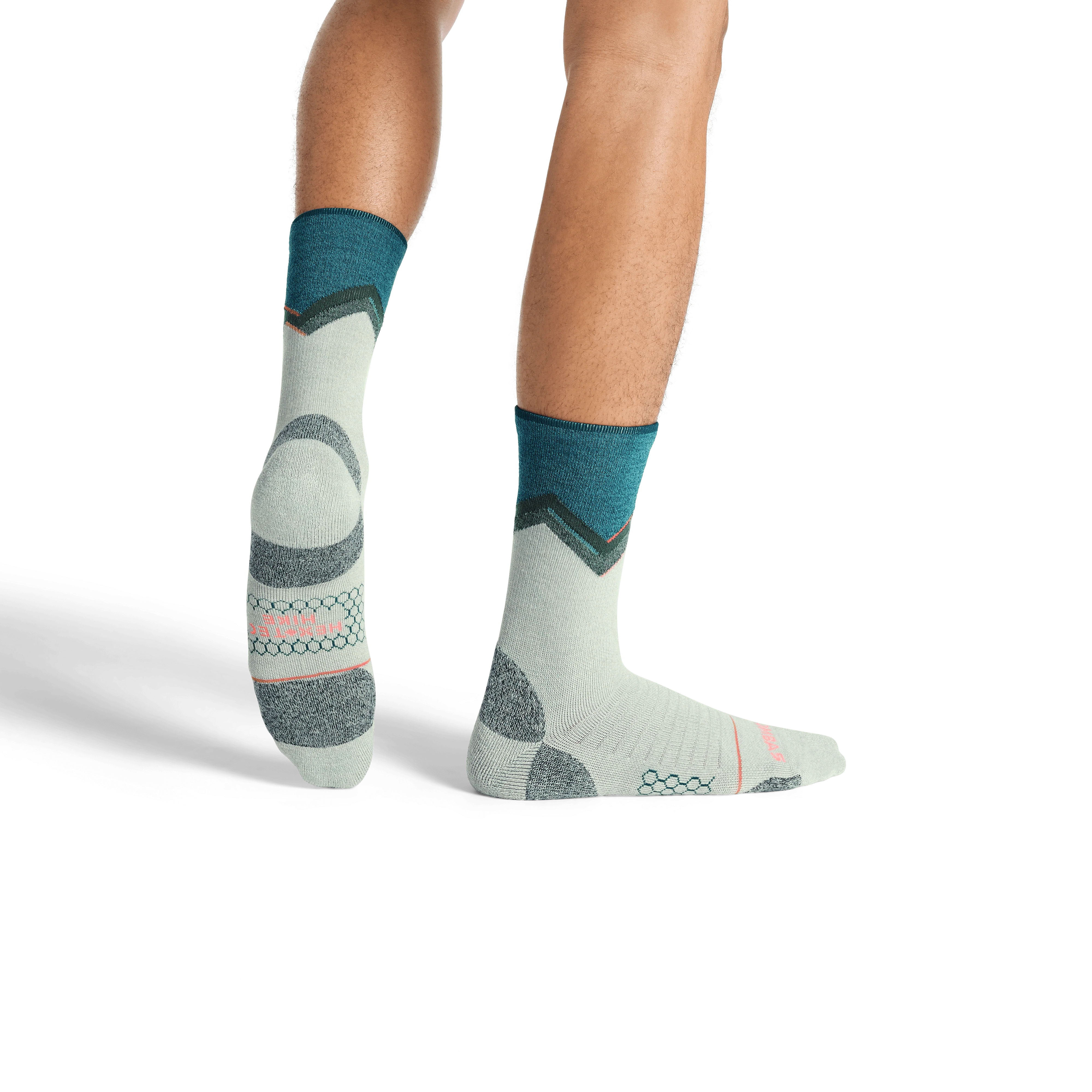 Men's Merino Wool Blend Hiking Calf Sock 3-Pack - Image 15