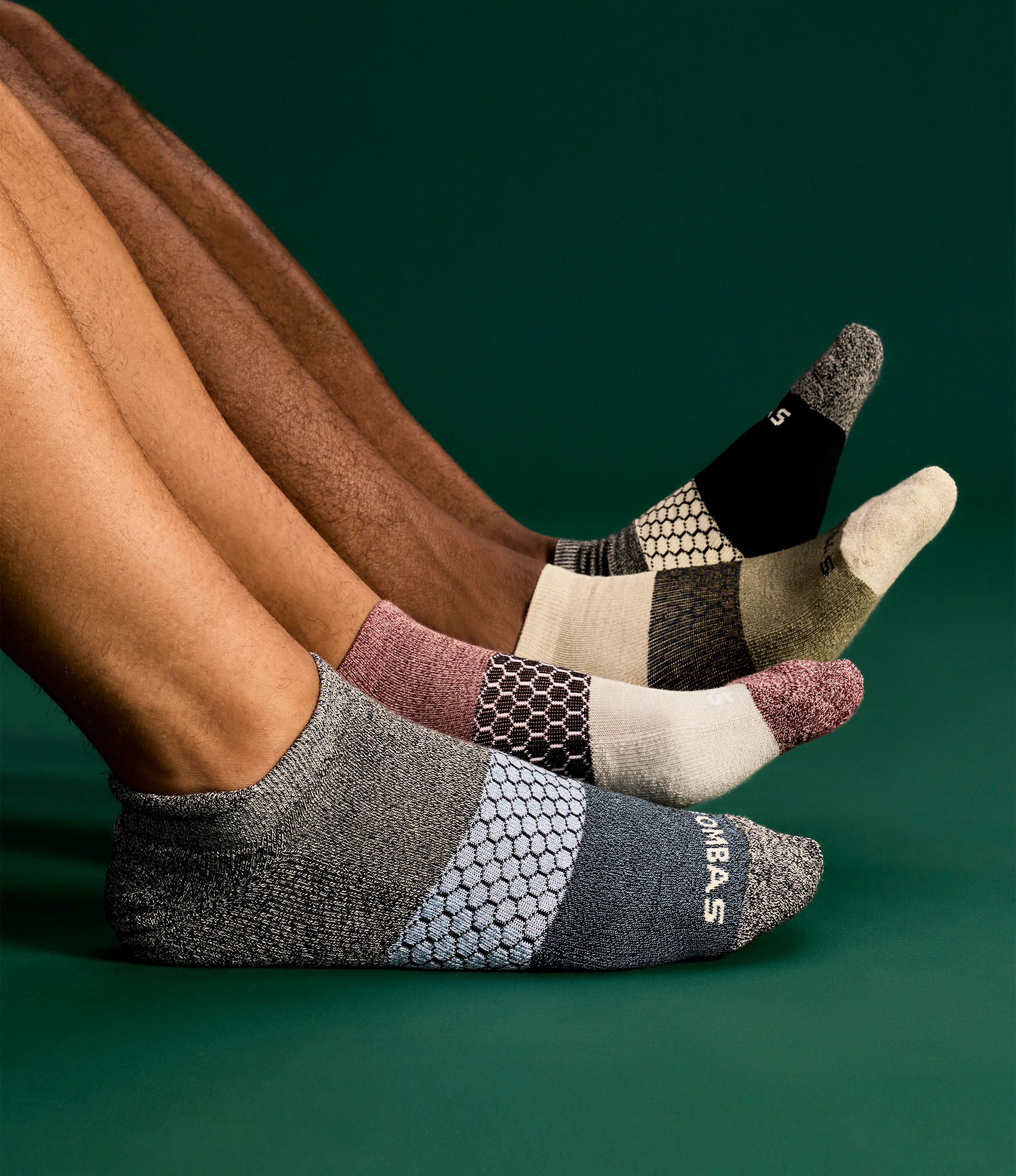 Men's Tri-Block Ankle Sock - Image 28