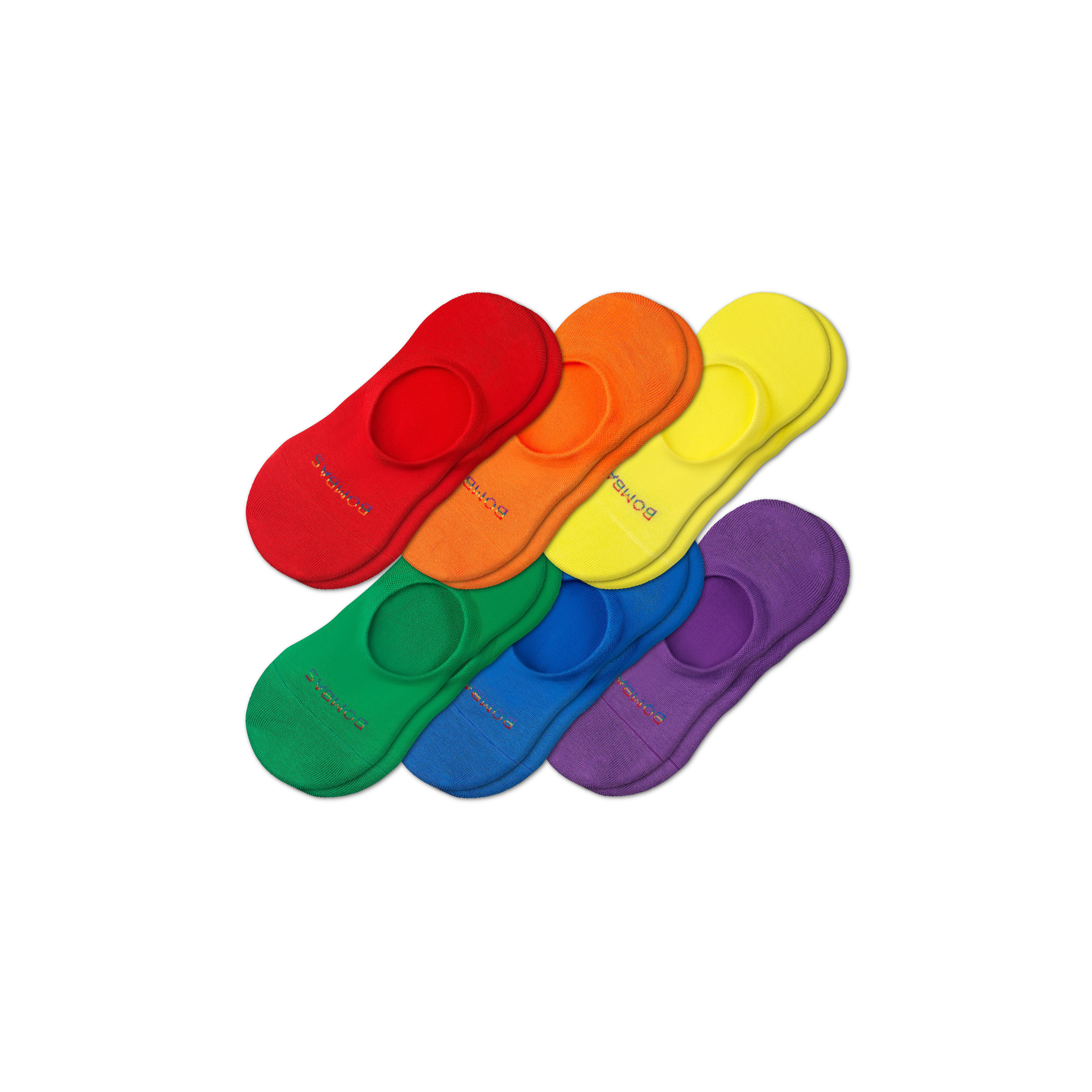 Pride Lightweight No Show Sock 6-Pack - Image 6