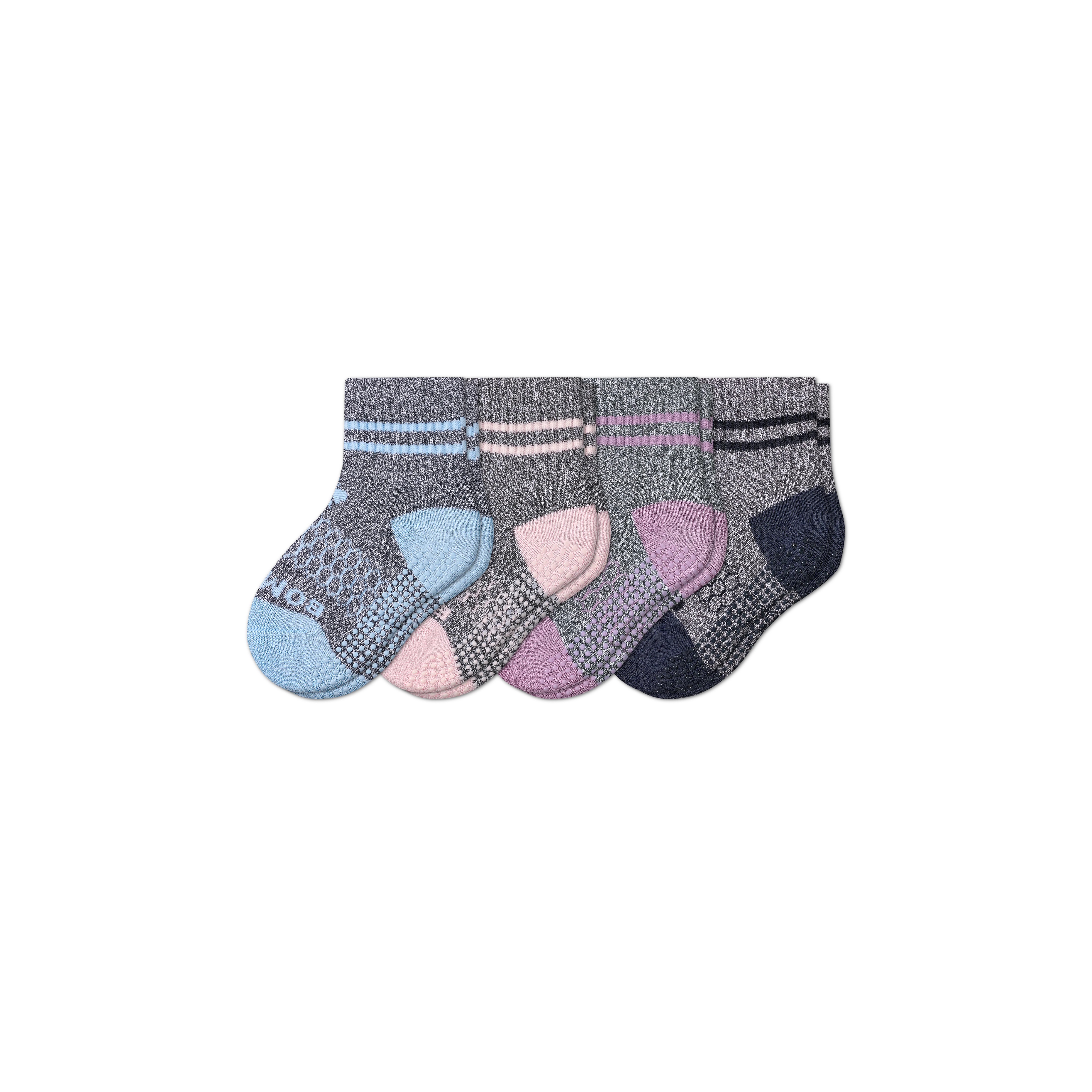 Toddler Originals Gripper Calf Sock 4-Pack - Image 5