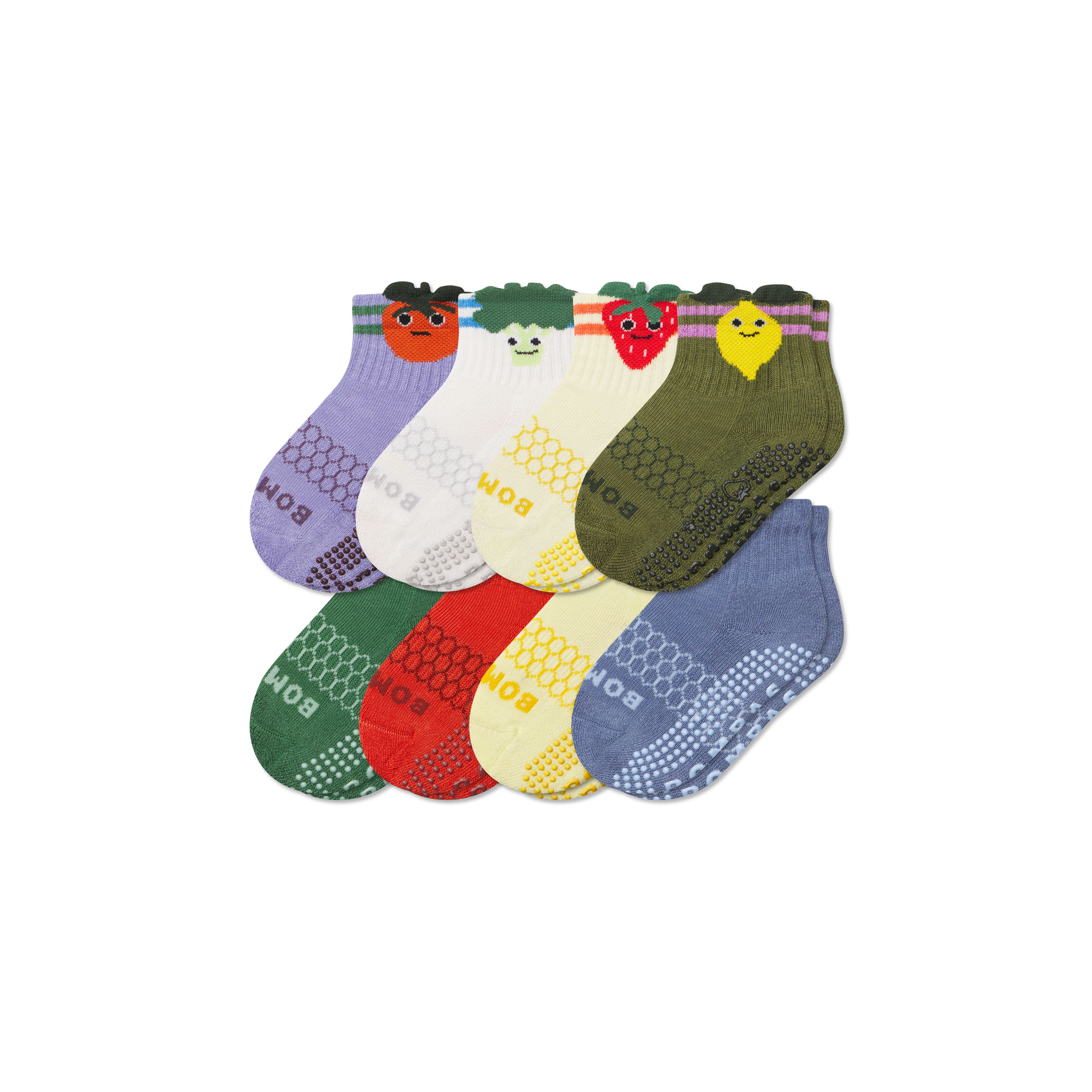 Toddler Gripper Calf Sock 8-Pack - Image 18