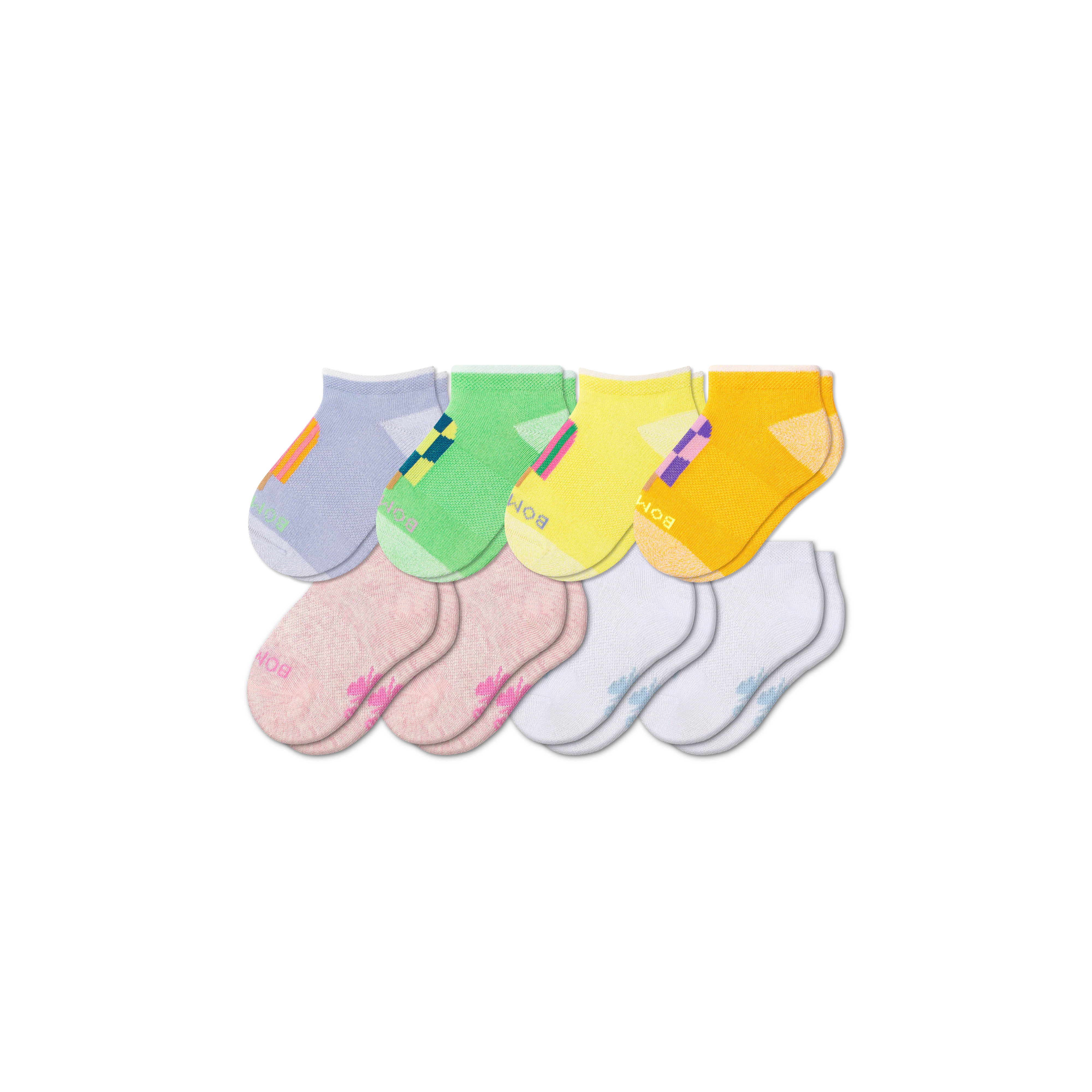 Toddler Lightweight Ankle Sock 8-Pack - Image 31
