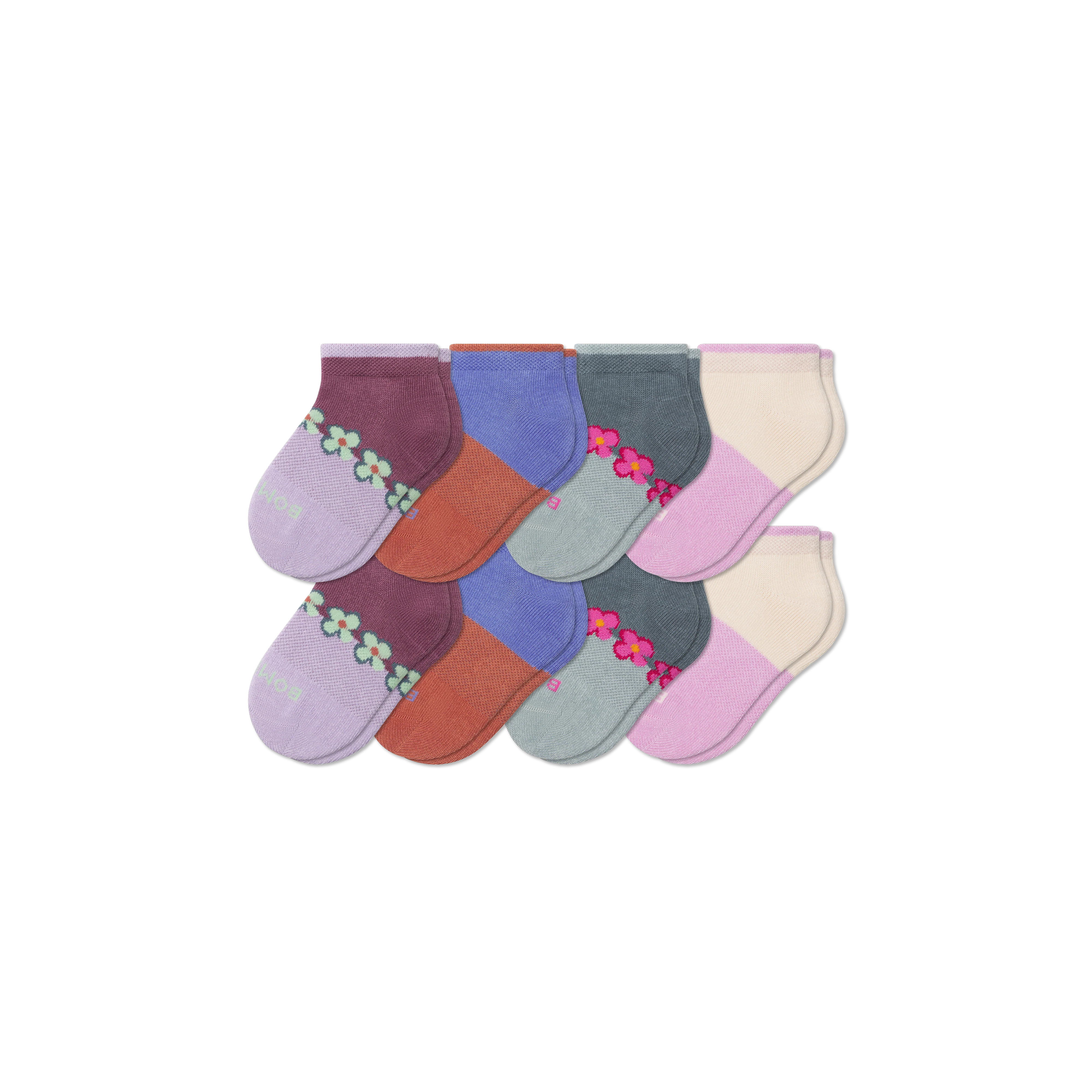 Toddler Lightweight Ankle Sock 8-Pack - Image 33