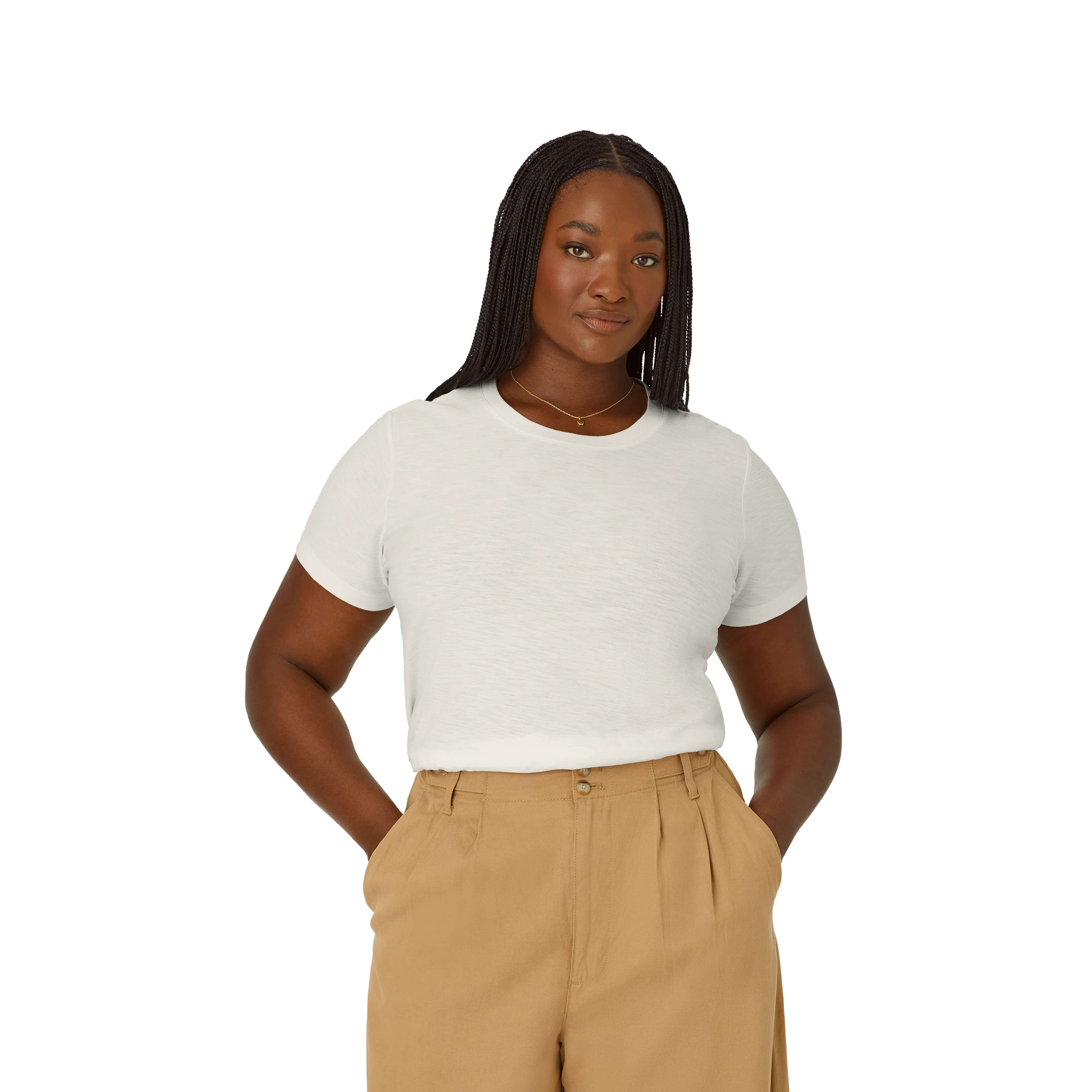 Women's Air Slub Crew Neck T-Shirt - Image 11