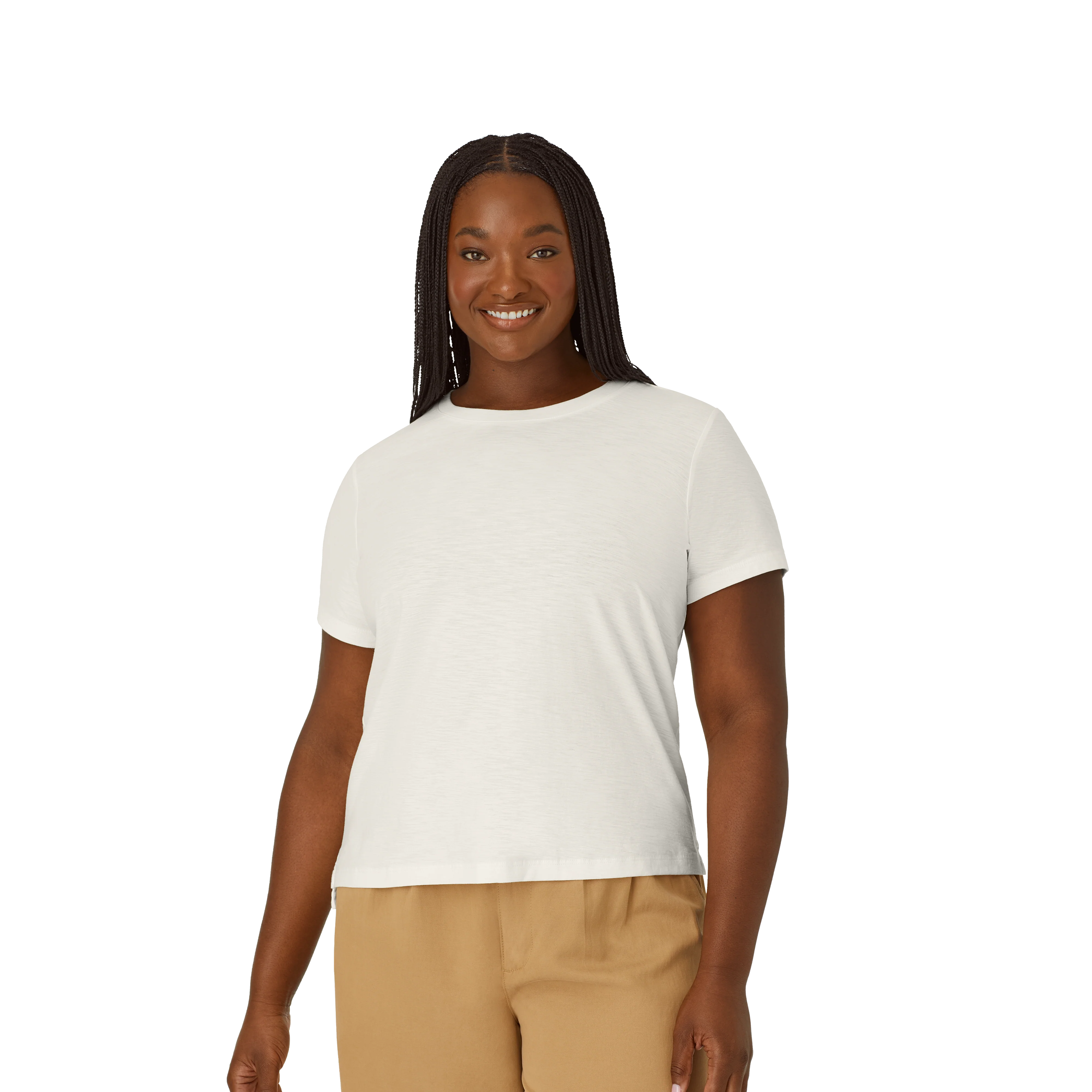 Women's Air Slub Crew Neck T-Shirt - Image 12