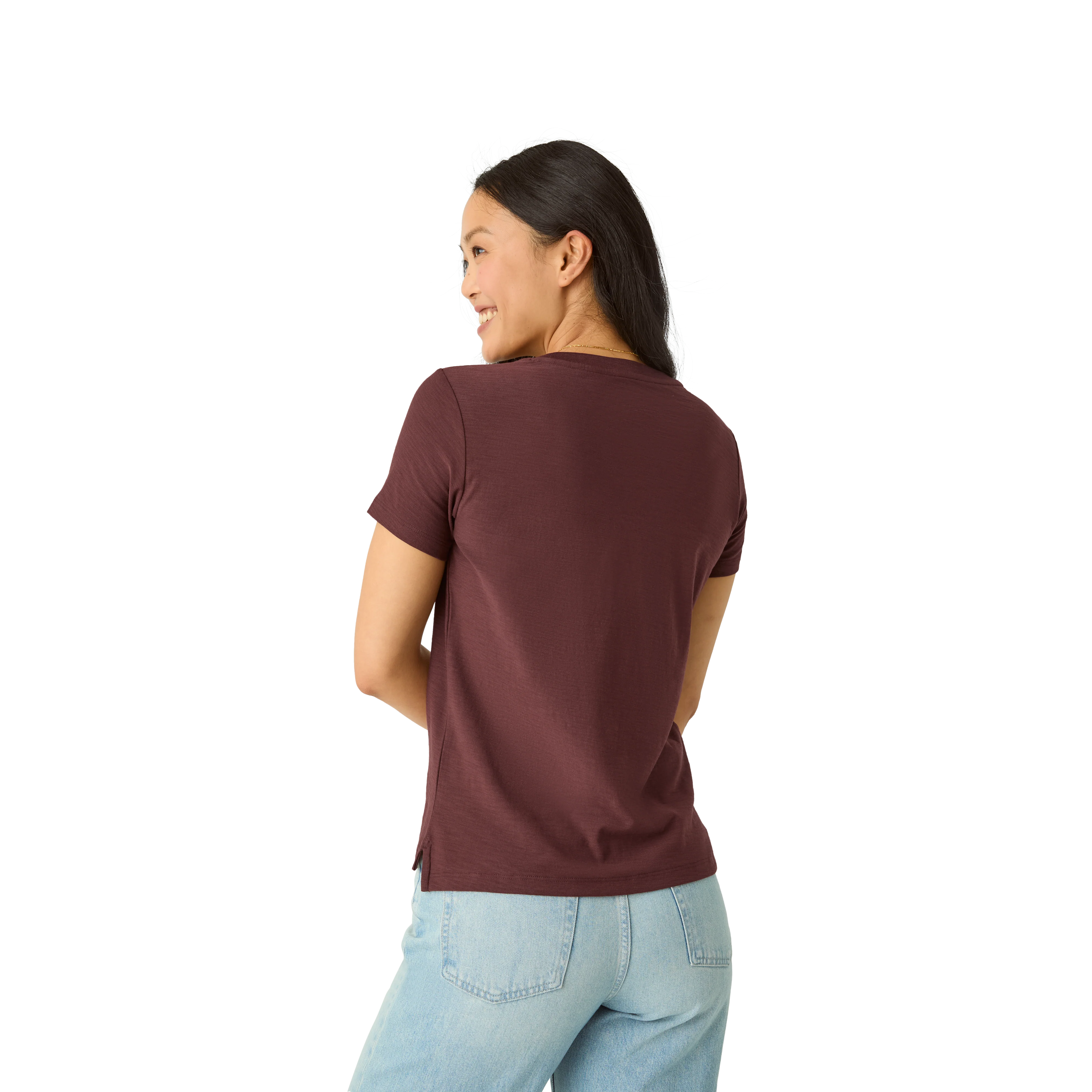 Women's Air Slub Crew Neck T-Shirt - Image 3