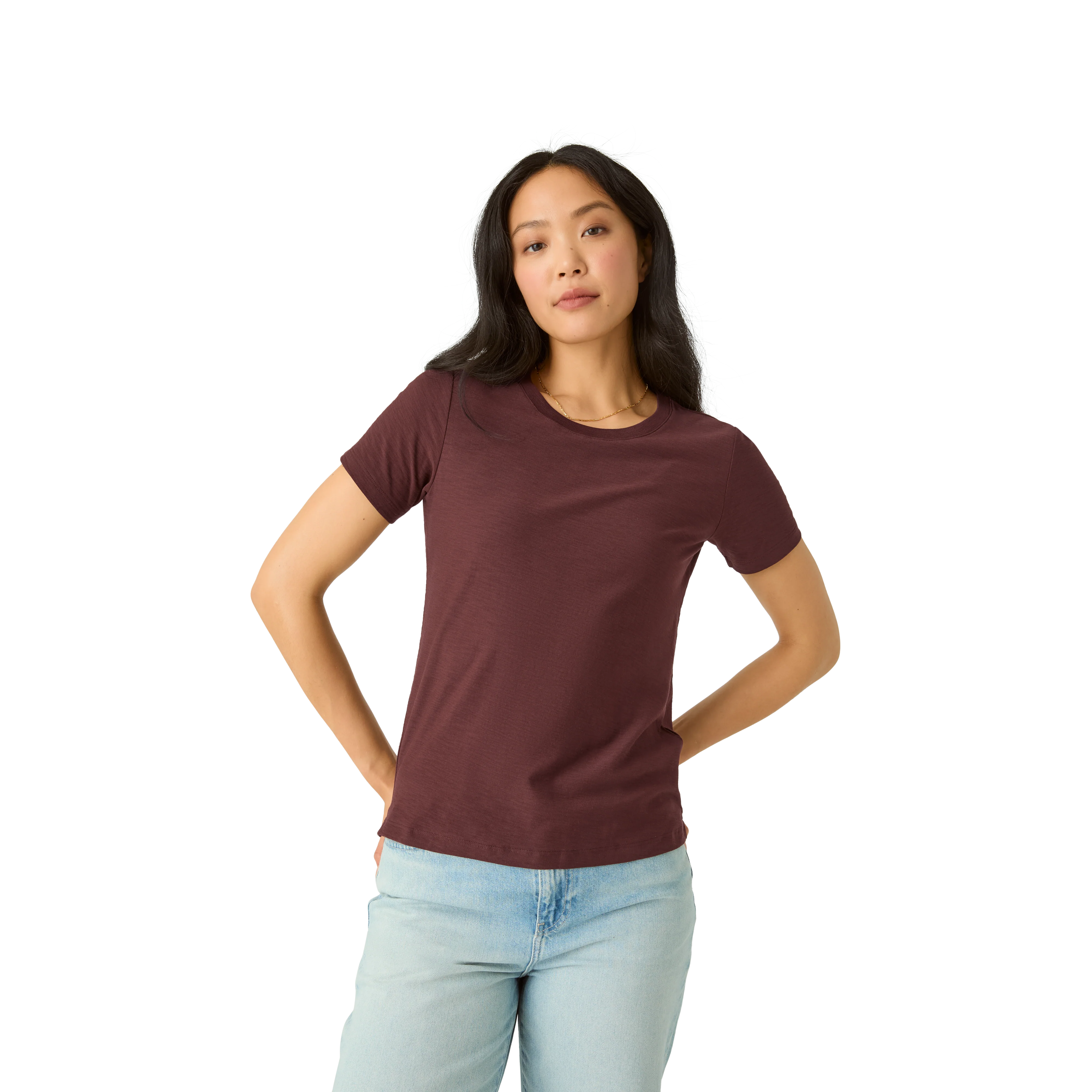 Women's Air Slub Crew Neck T-Shirt - Image 4