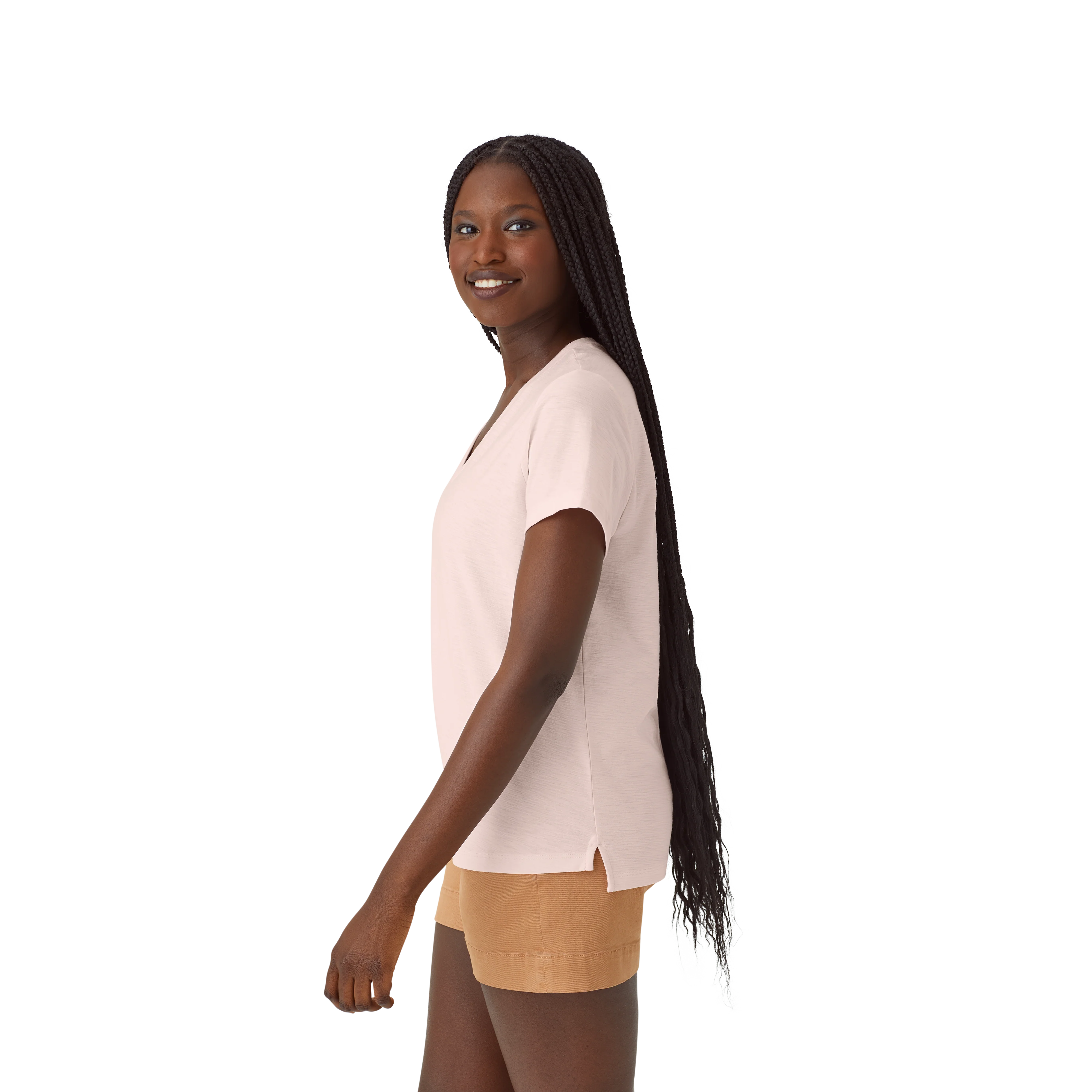 Women's Air Slub V-Neck T-Shirt - Image 12