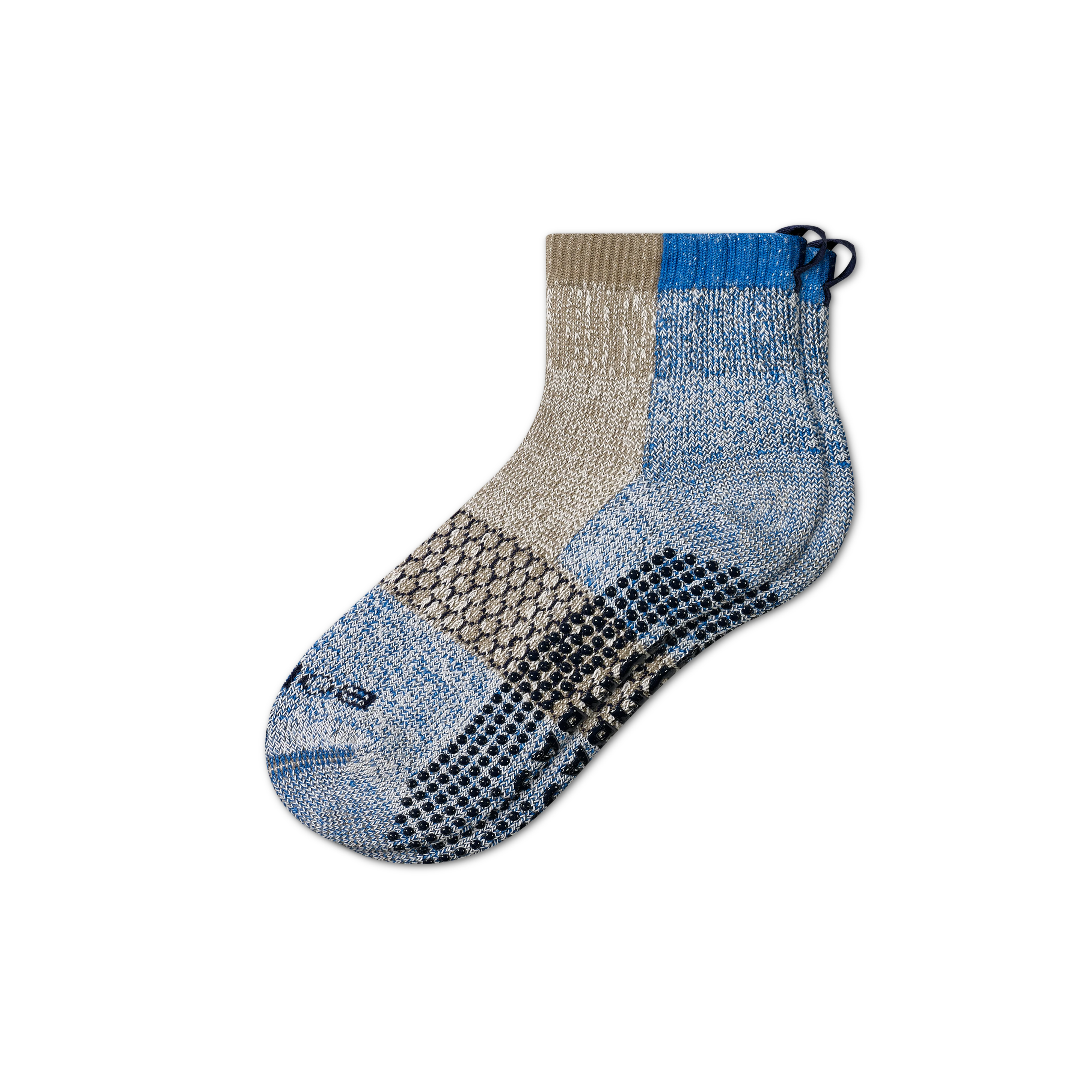 Women's Merino Wool Blend Gripper House Socks - Image 6