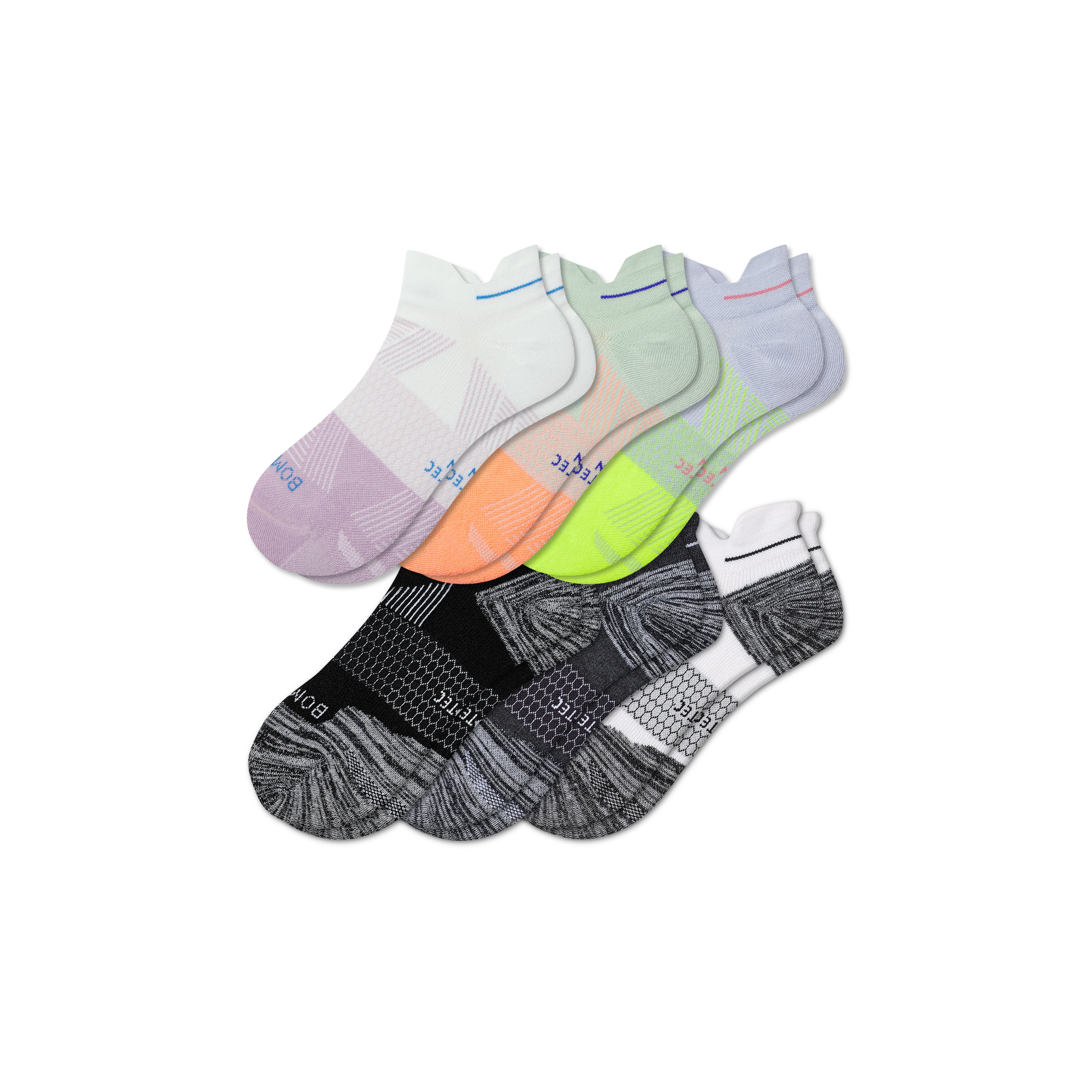 Women's Run Ankle Sock 6-Pack - Image 36