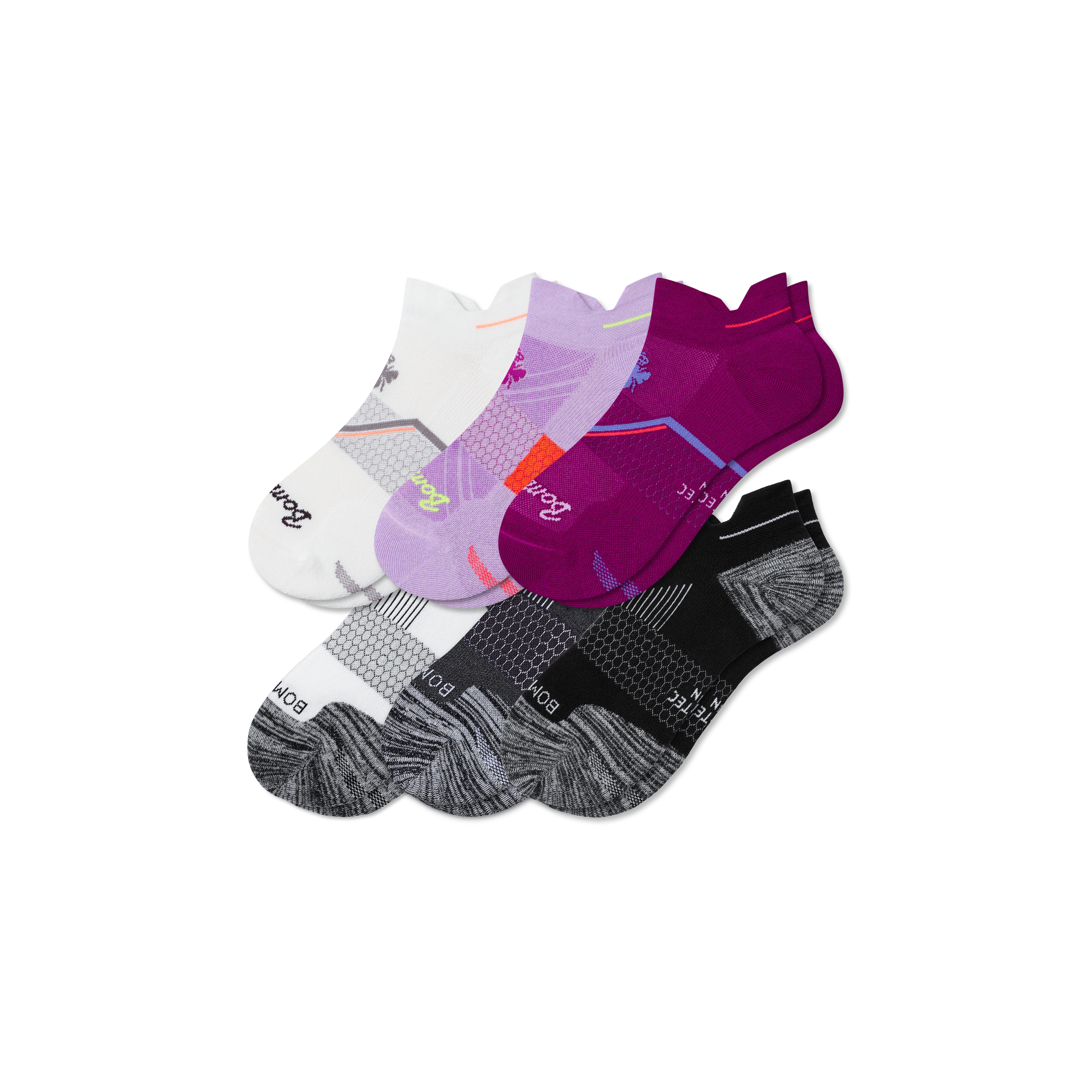 Women's Run Ankle Sock 6-Pack - Image 42