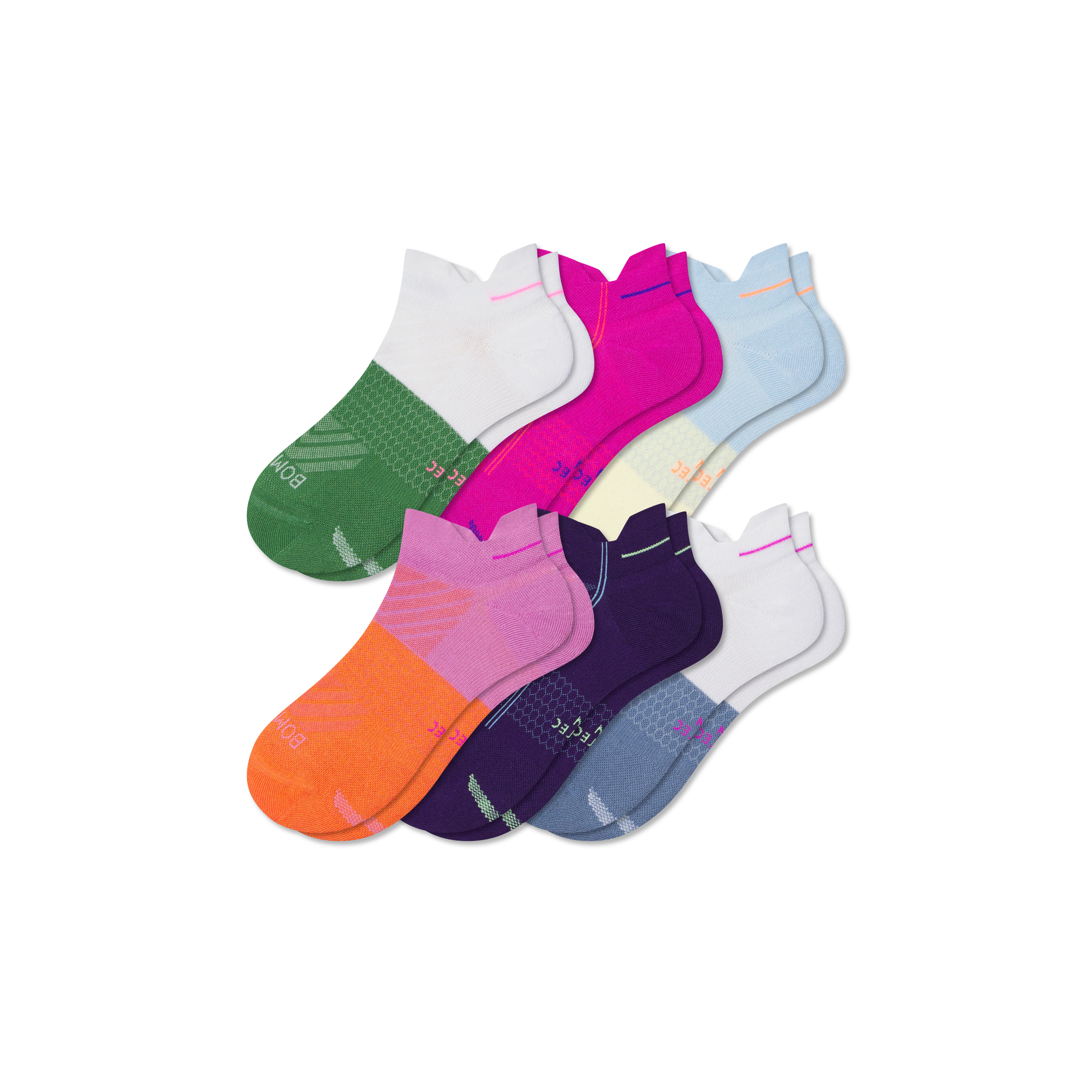 Women's Run Ankle Sock 6-Pack - Image 45