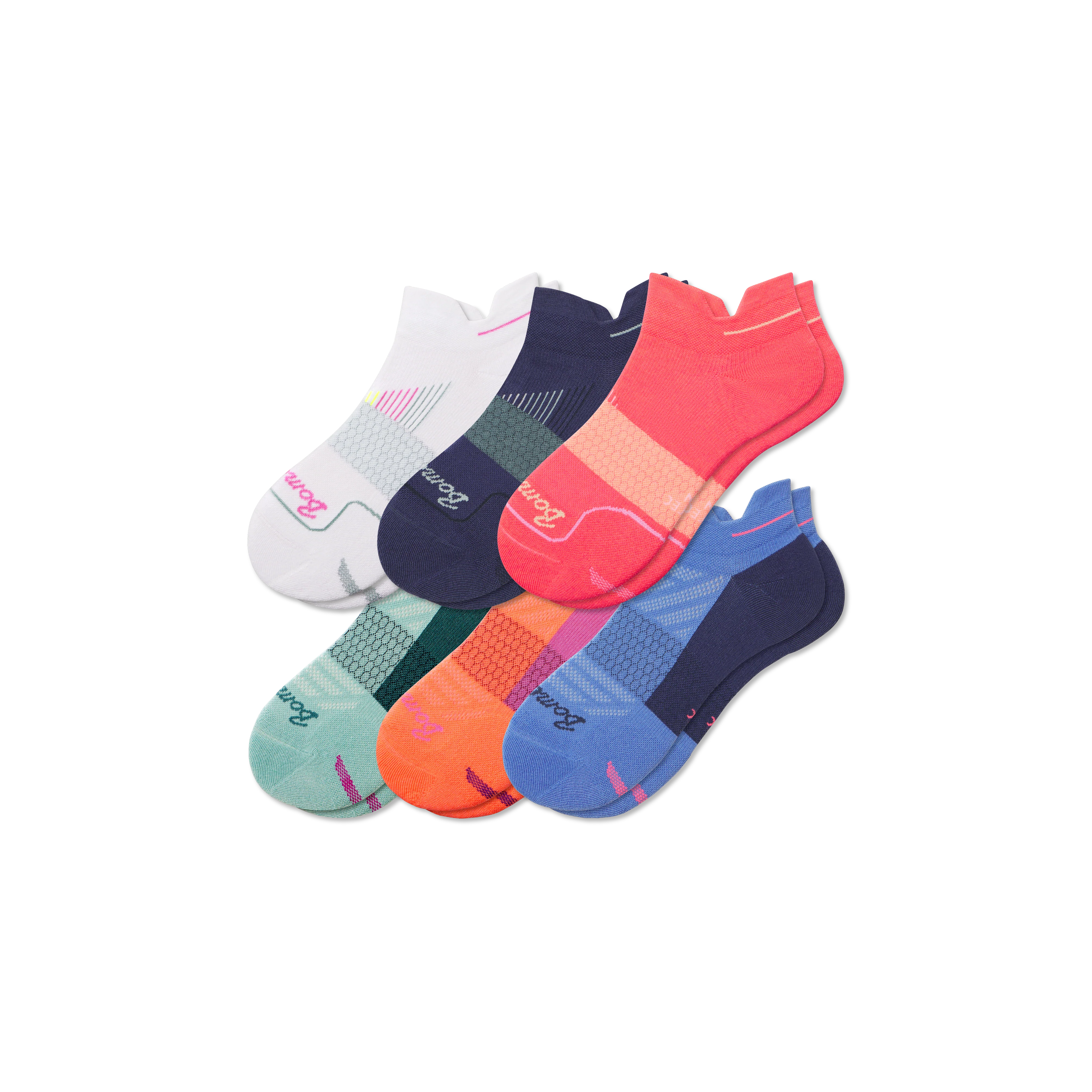 Women's Run Ankle Sock 6-Pack - Image 75