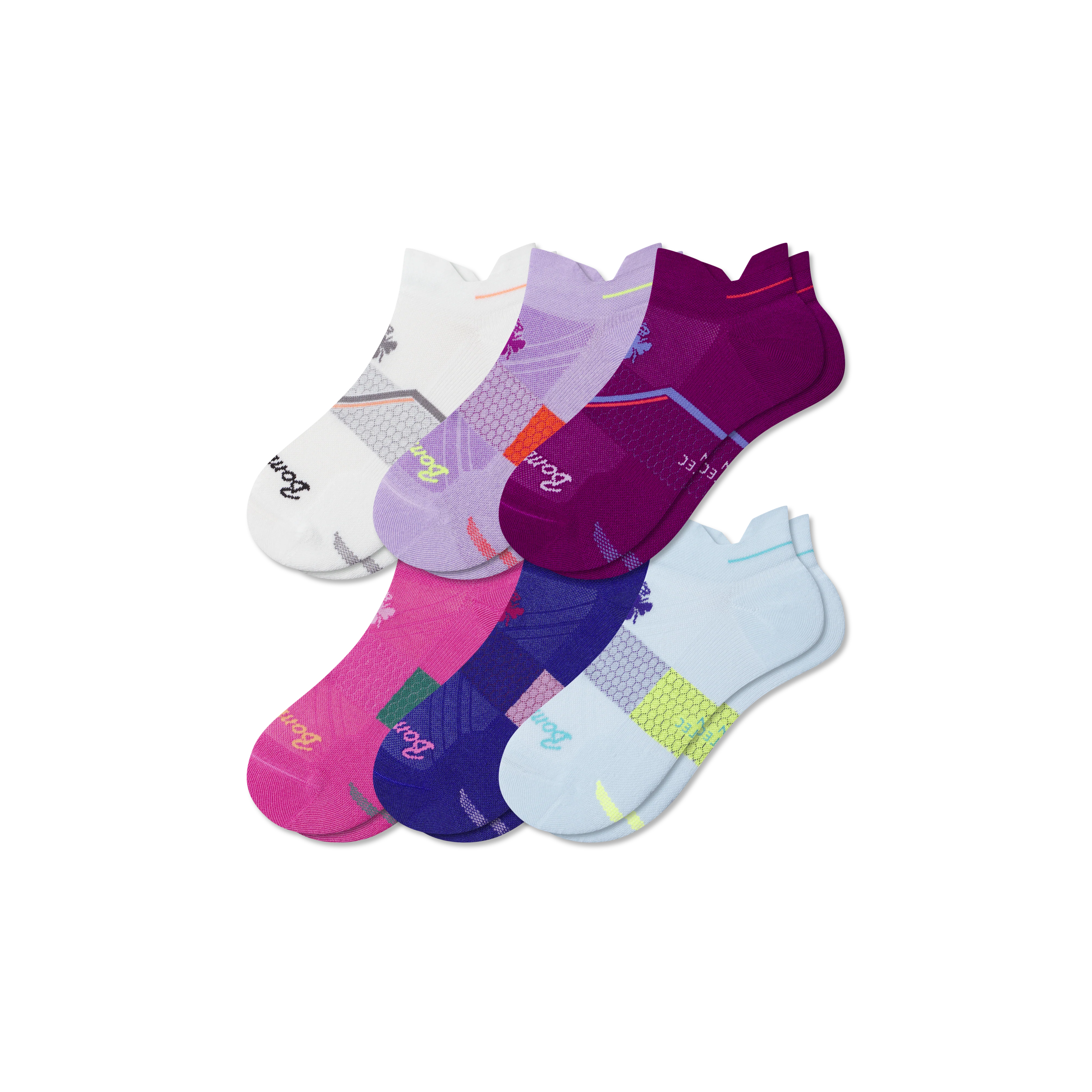 Women's Run Ankle Sock 6-Pack - Image 81