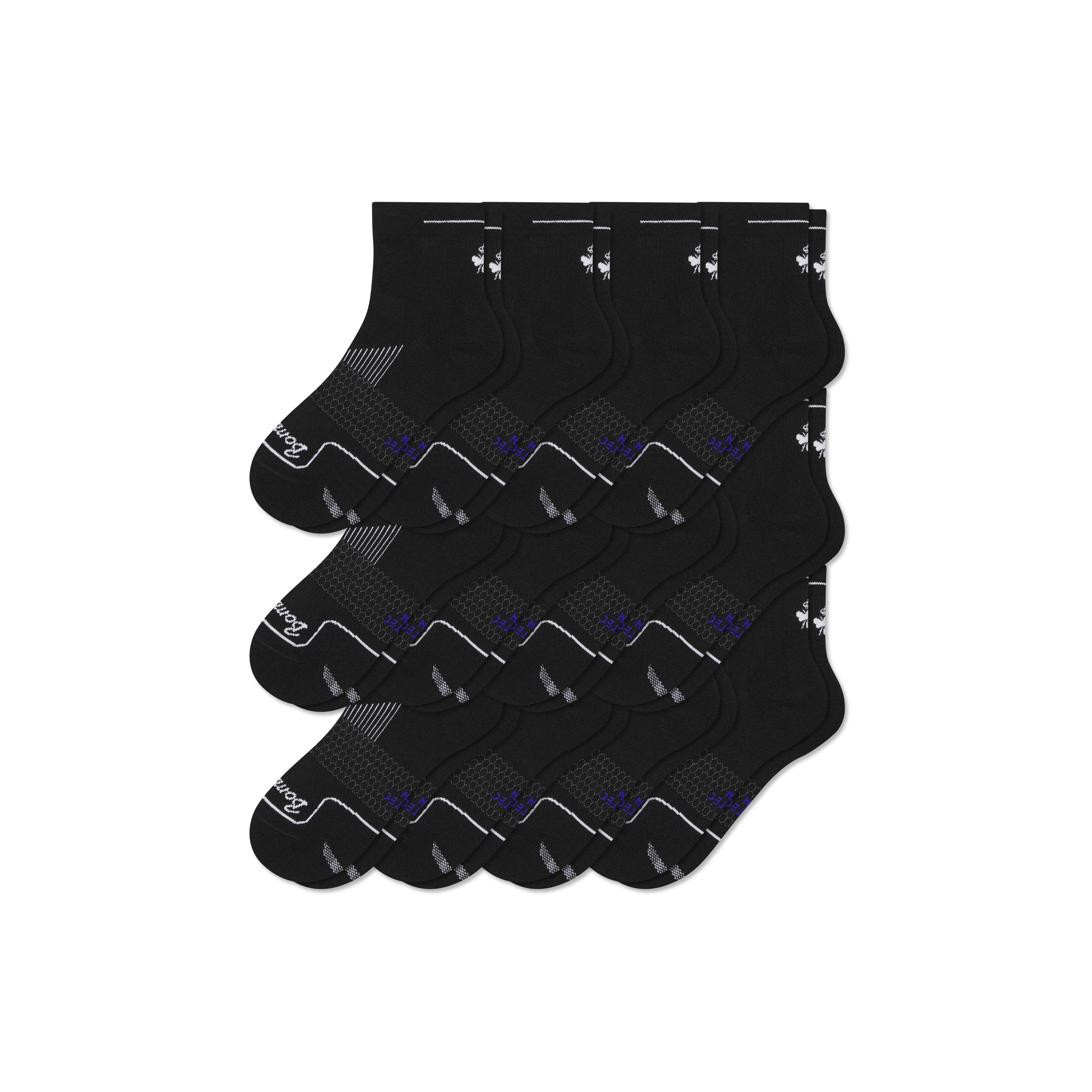 Women's Run Quarter Sock 12-Pack - Image 7