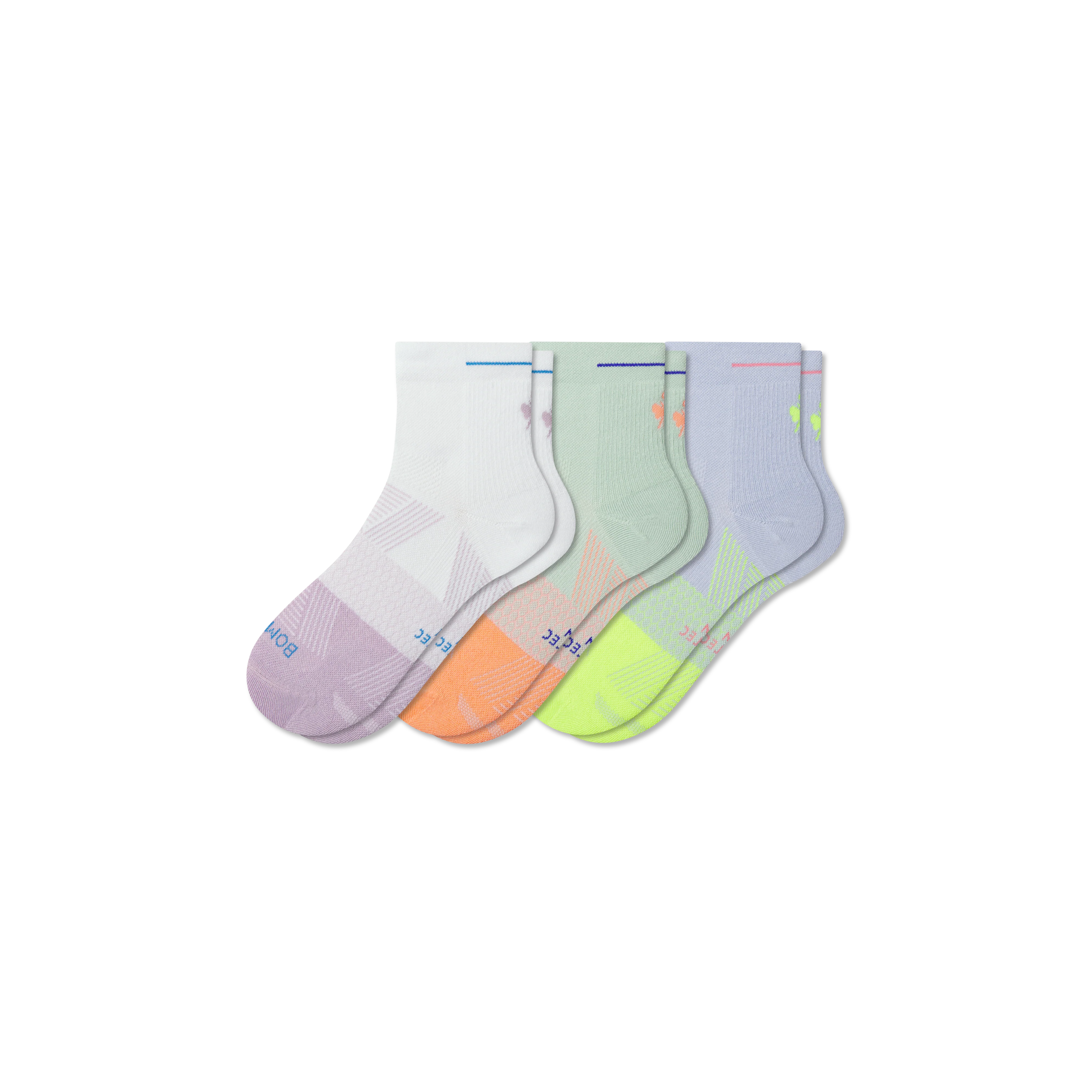 Women's Run Quarter Sock 3-Pack - Image 7