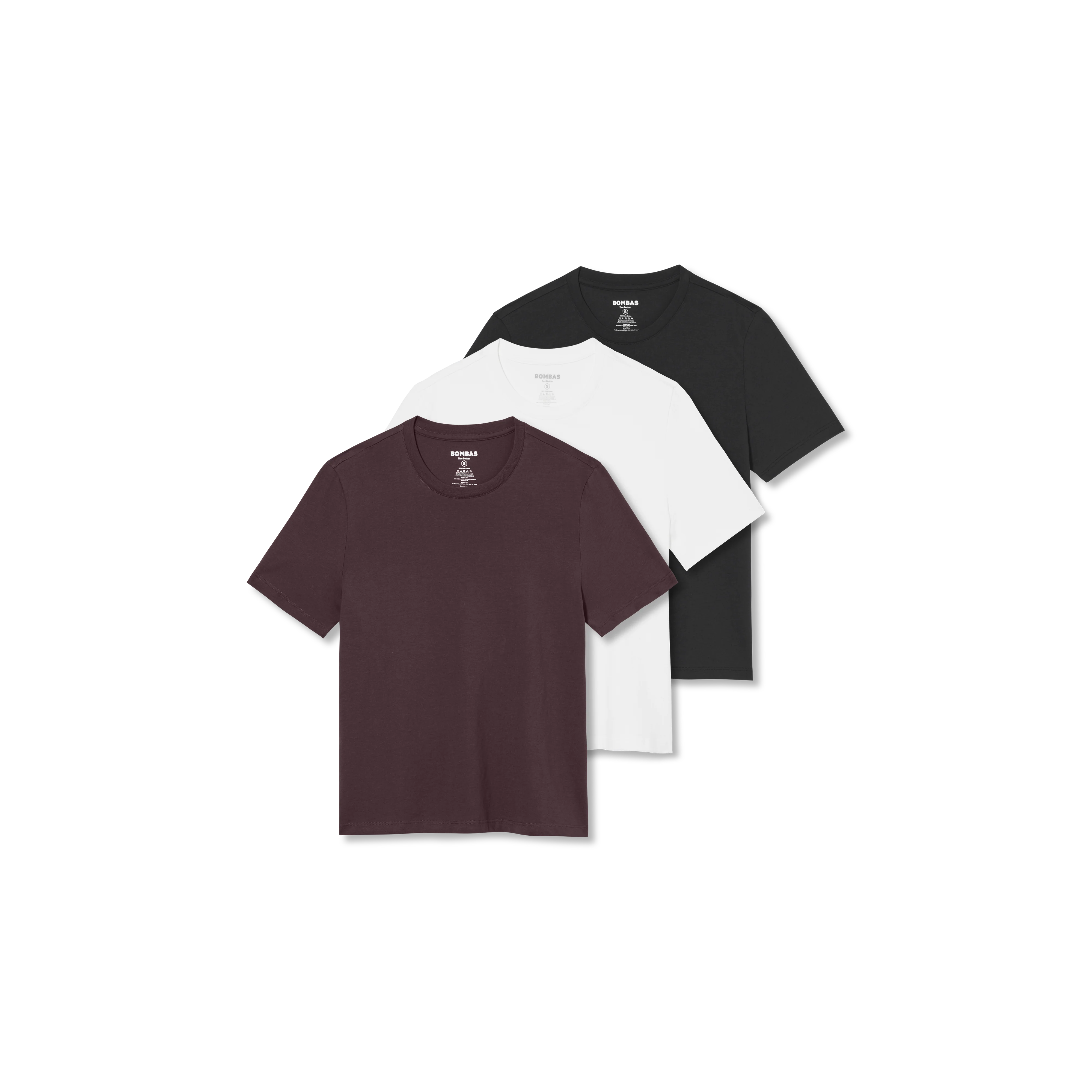 Women's Pima Cotton Crew Neck T-Shirt 3-Pack - Image 10