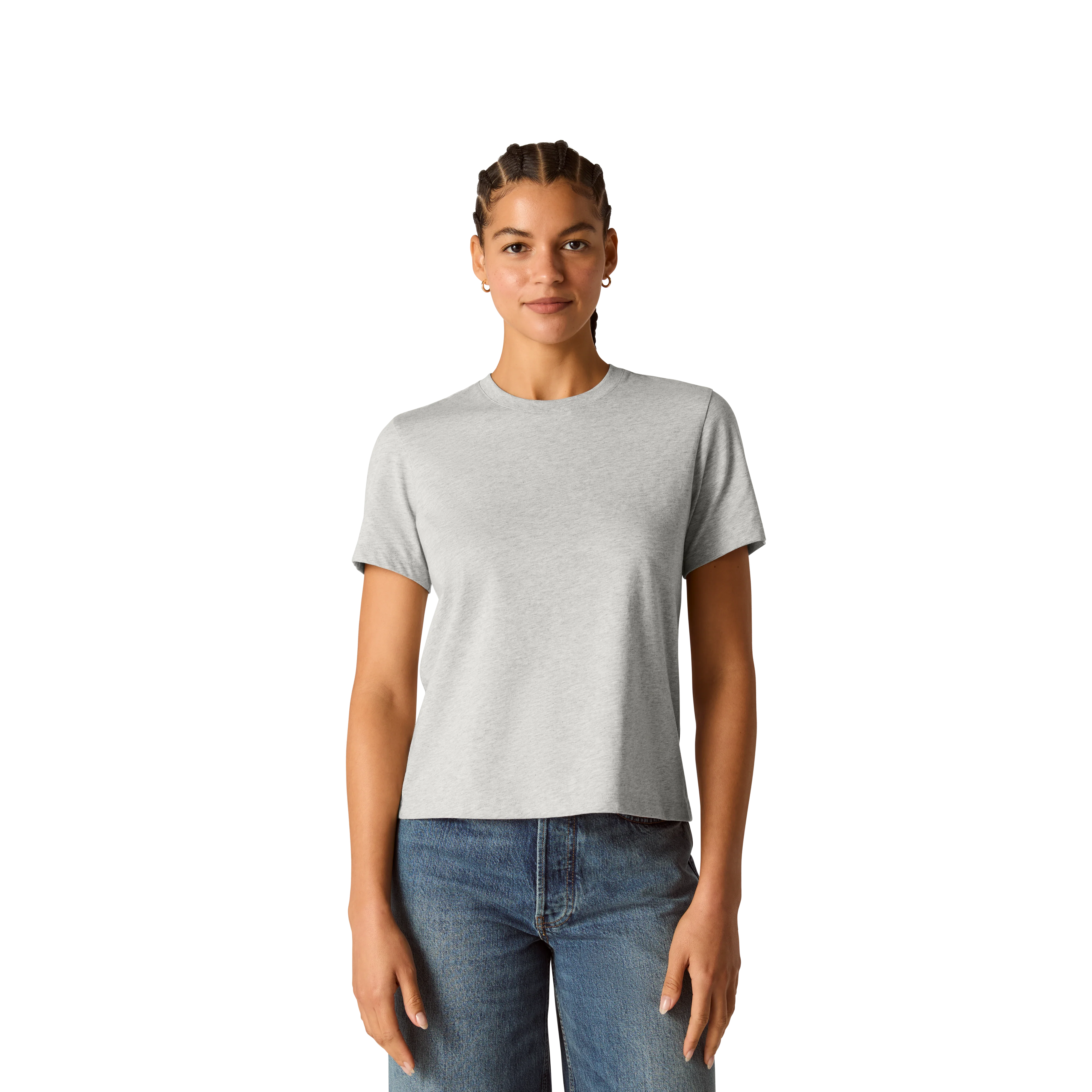 Women's Pima Cotton Crew Neck T-Shirt 3-Pack - Image 19