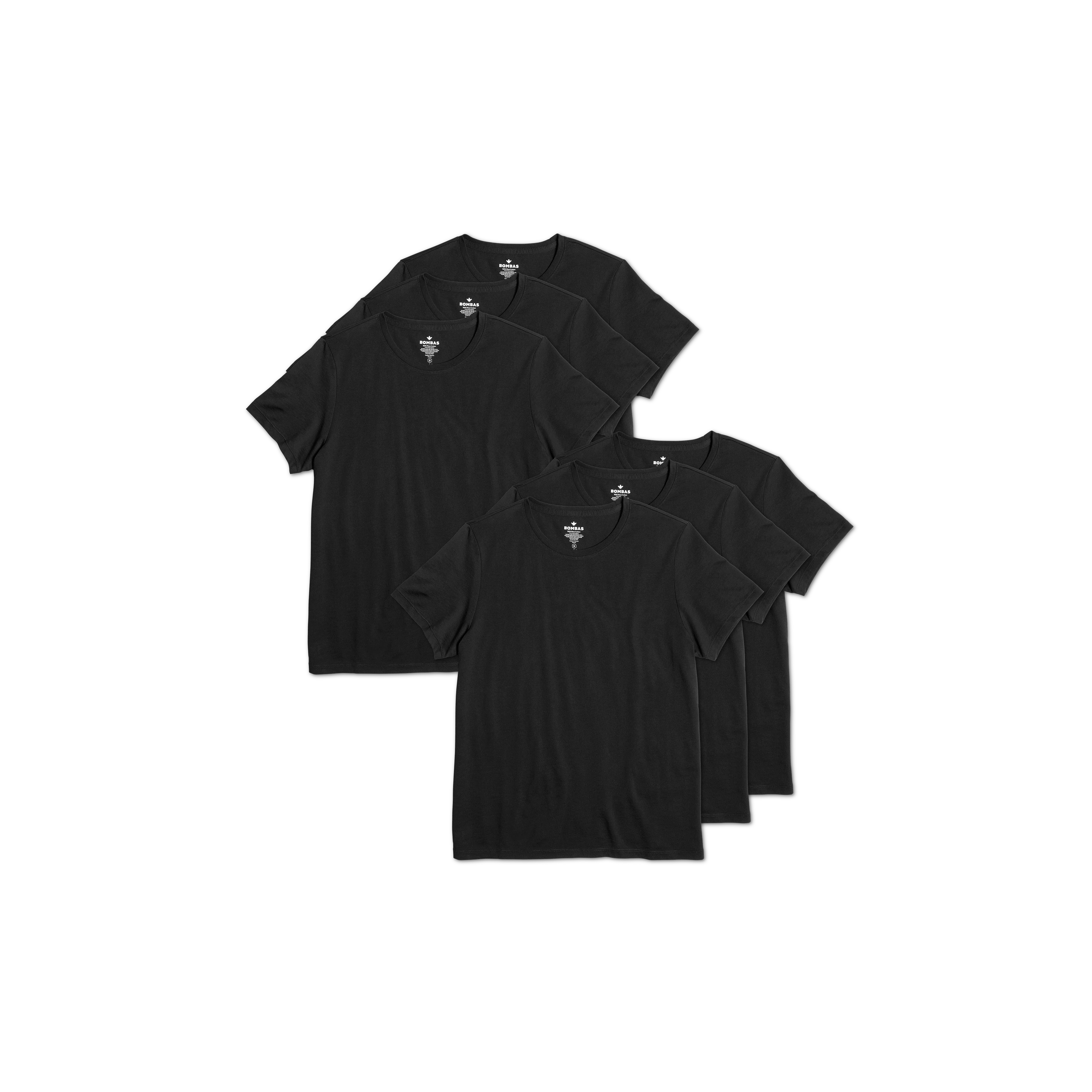 Women's Pima Cotton Crew Neck T-Shirt 6-Pack - Image 32