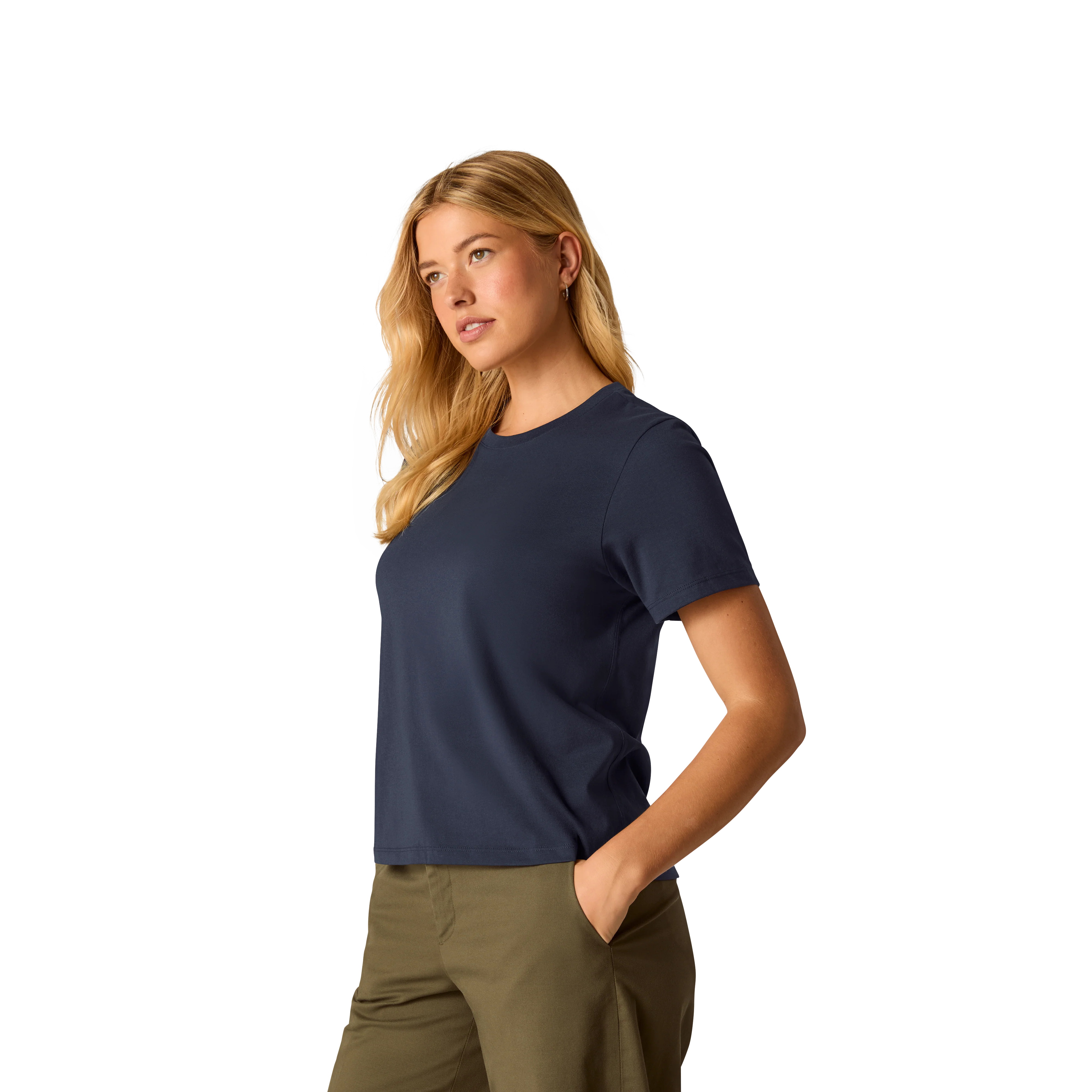 Women's Pima Cotton Crew Neck T-Shirt 6-Pack - Image 5