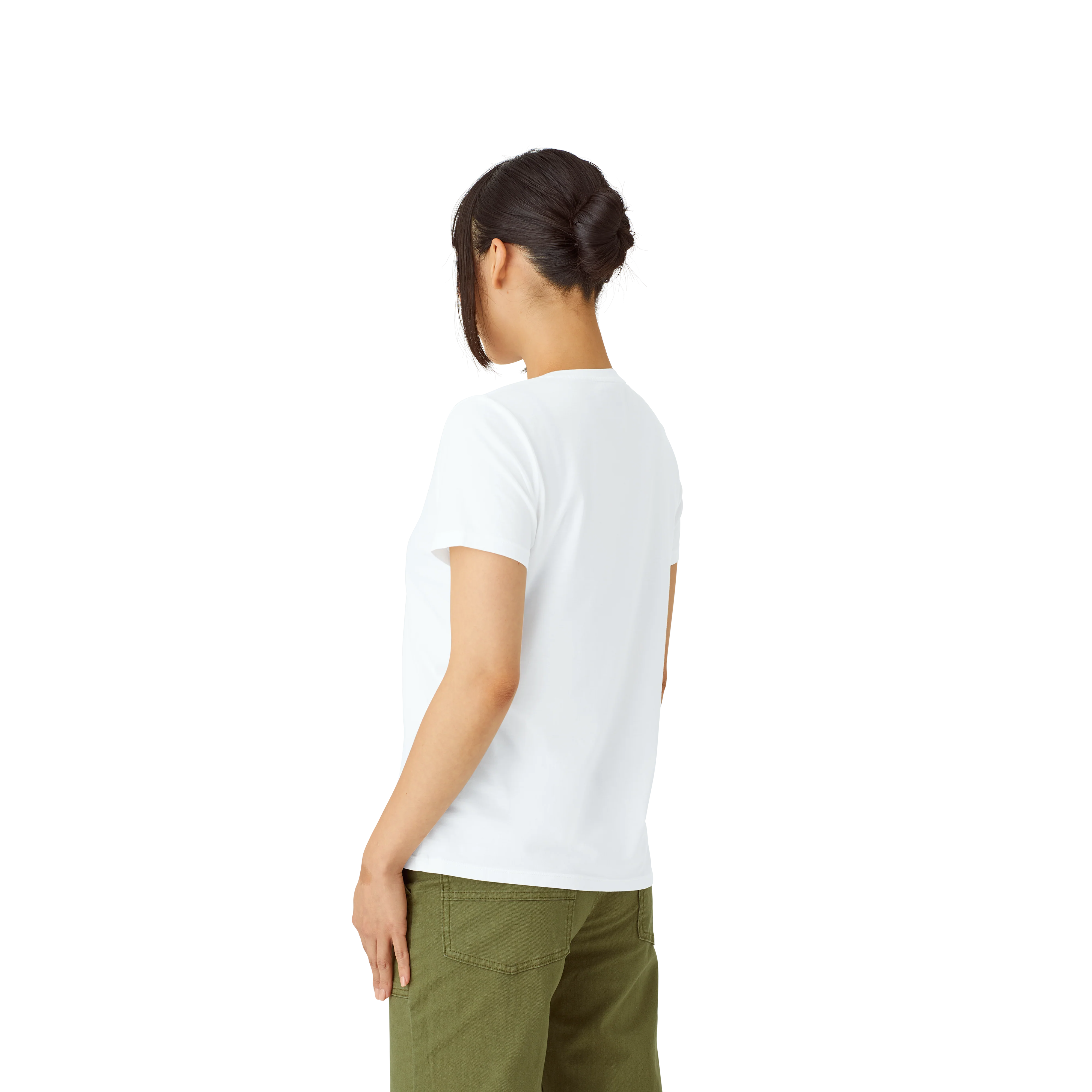 Women's Pima Cotton V-Neck T-Shirt 6-Pack - Image 35